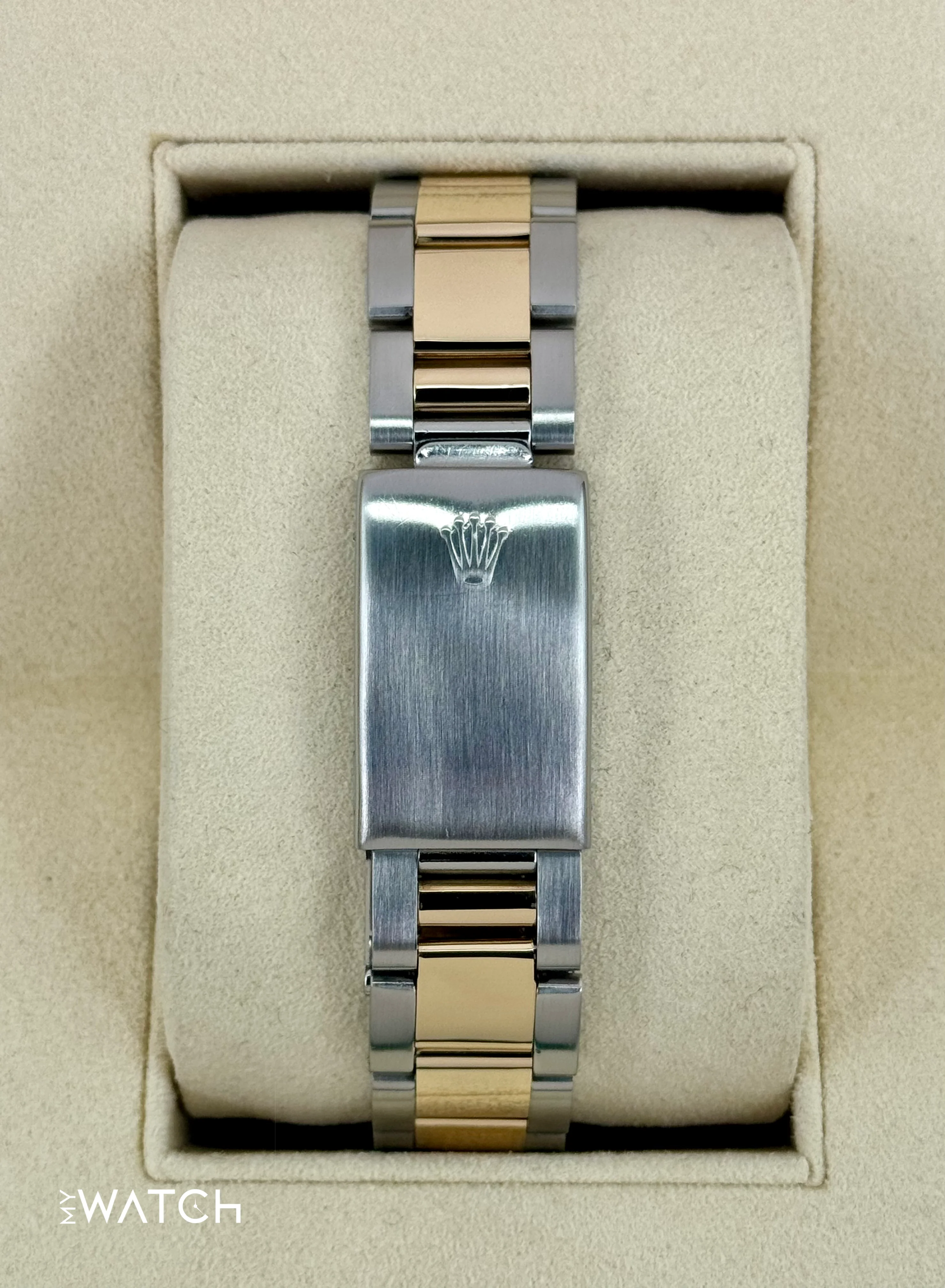1972 Rolex Datejust 36mm 1601 Two-Tone Oyster Mother of Pearl Diamond Dial - Image 2