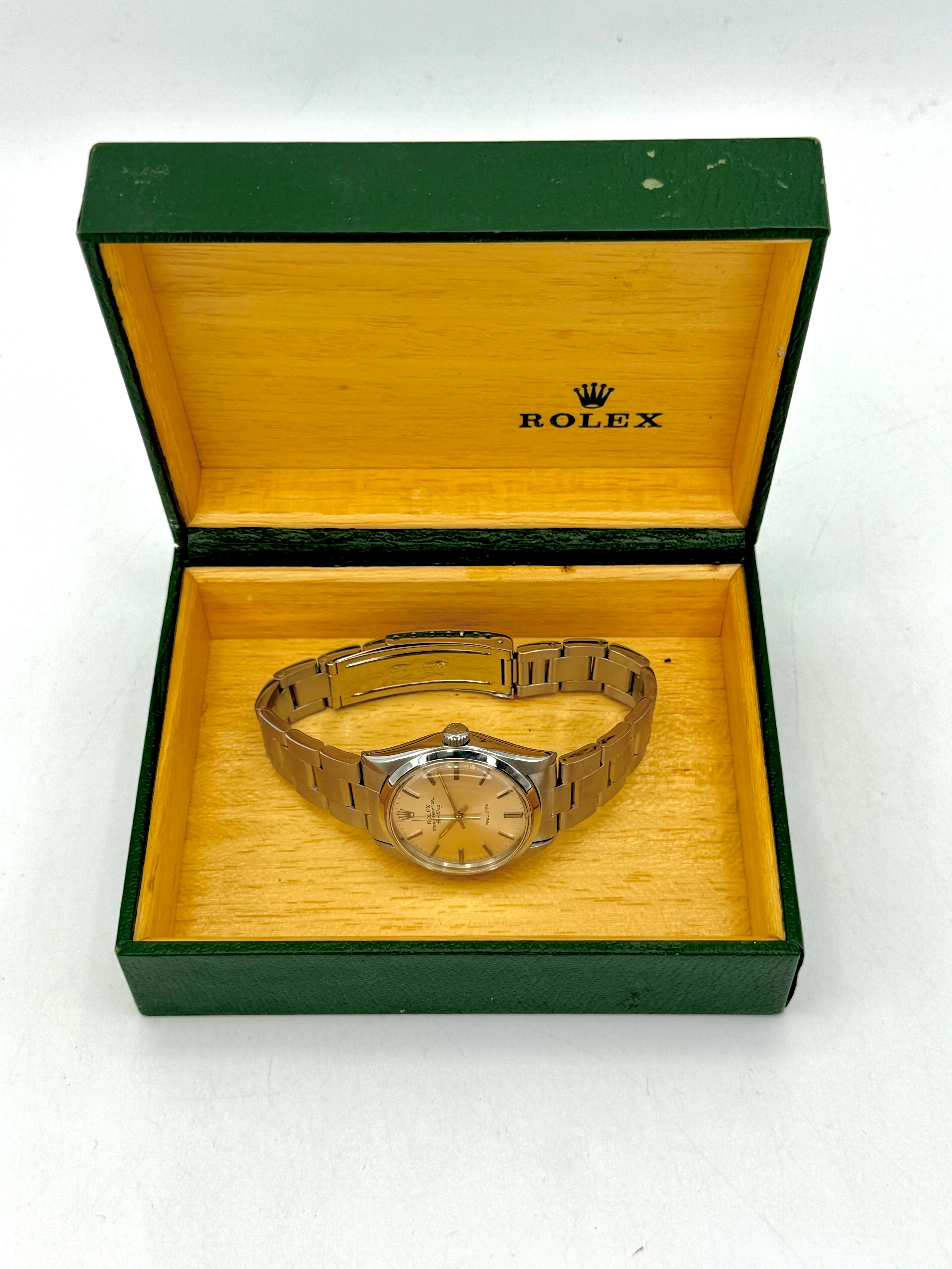 1978 Rolex Air-King 34mm 5500 Stainless Steel Oyster Silver Dial - Image 11