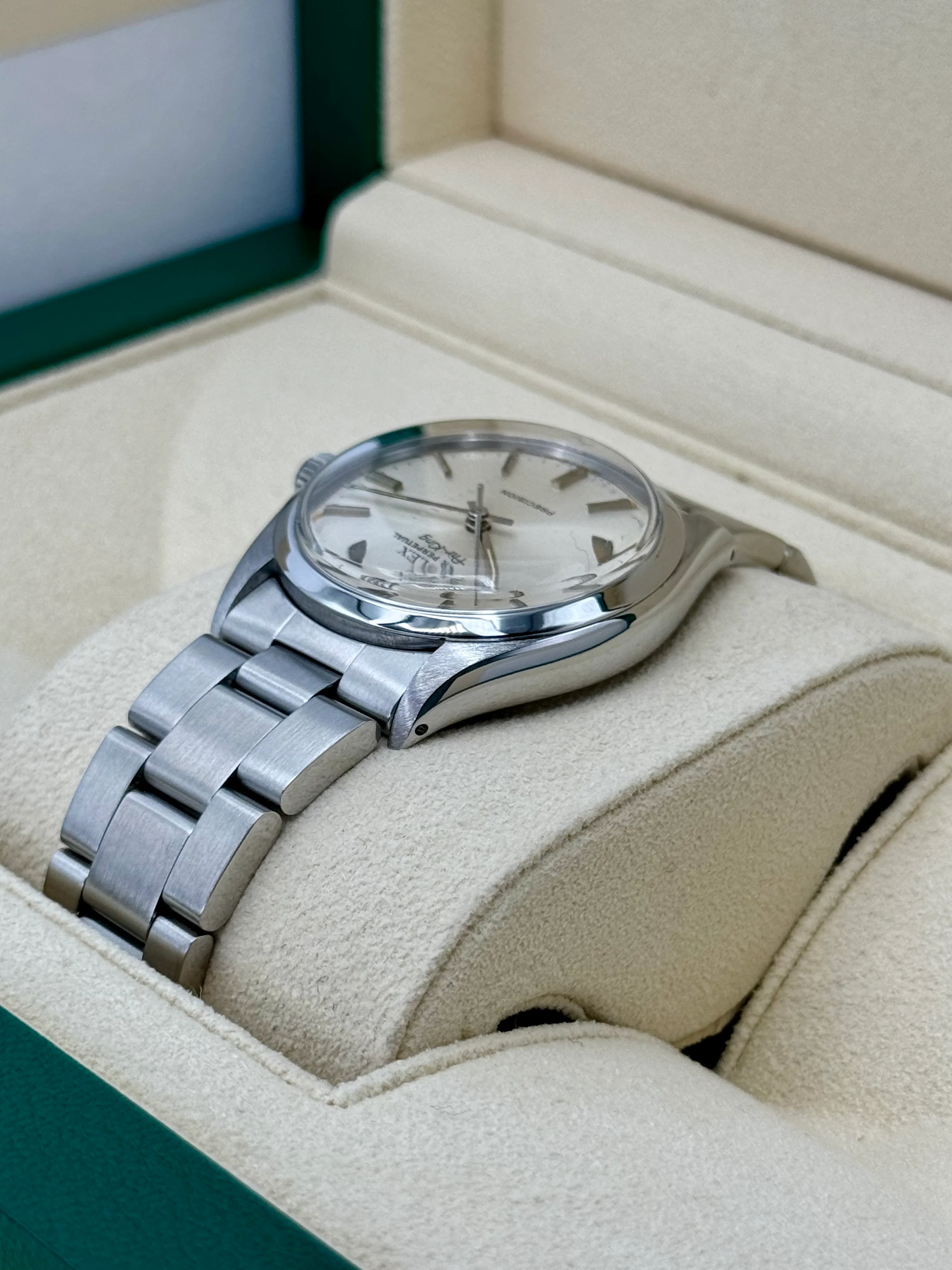 1978 Rolex Air-King 34mm 5500 Stainless Steel Oyster Silver Dial - Image 7