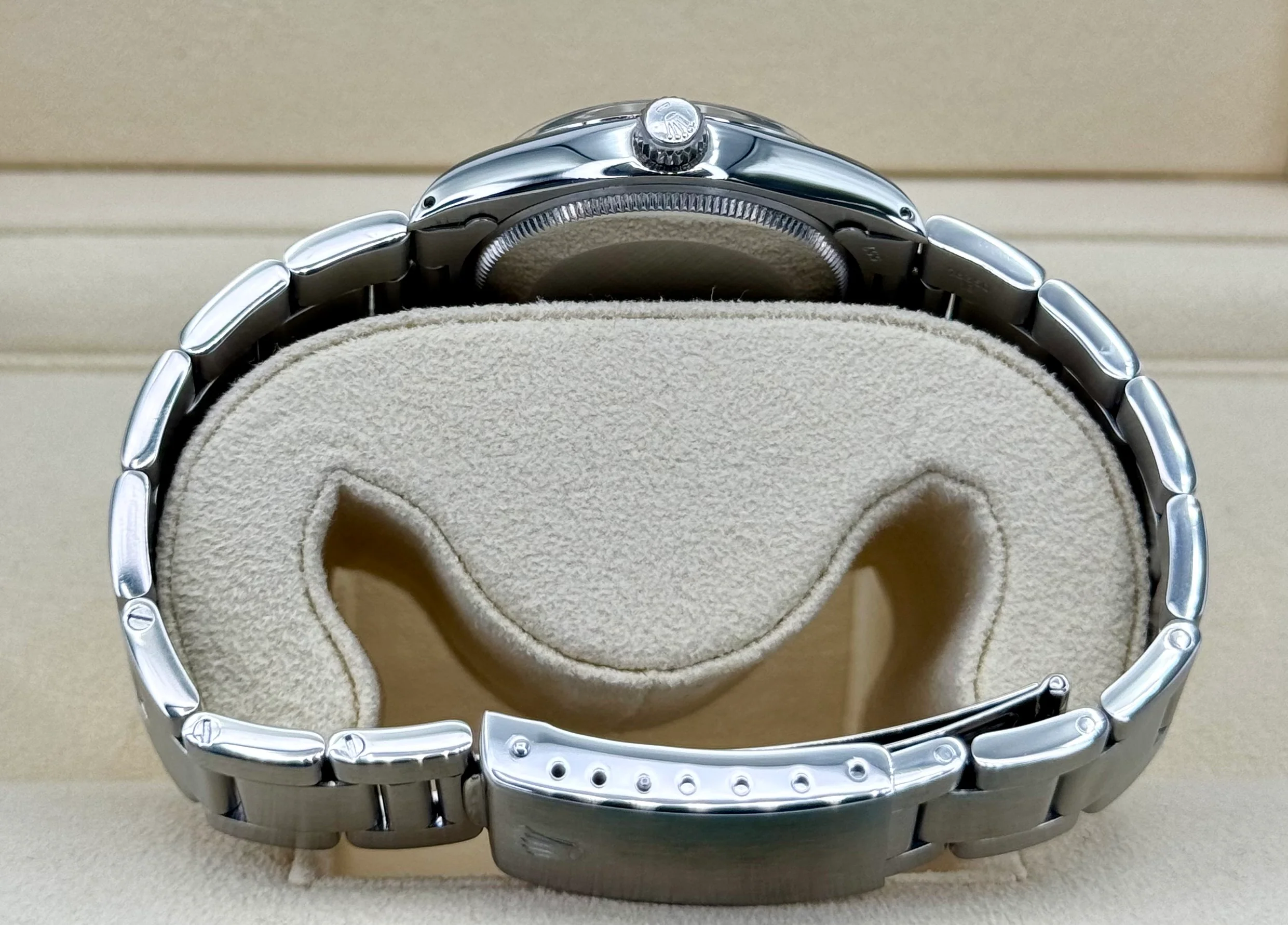 1978 Rolex Air-King 34mm 5500 Stainless Steel Oyster Silver Dial - Image 9