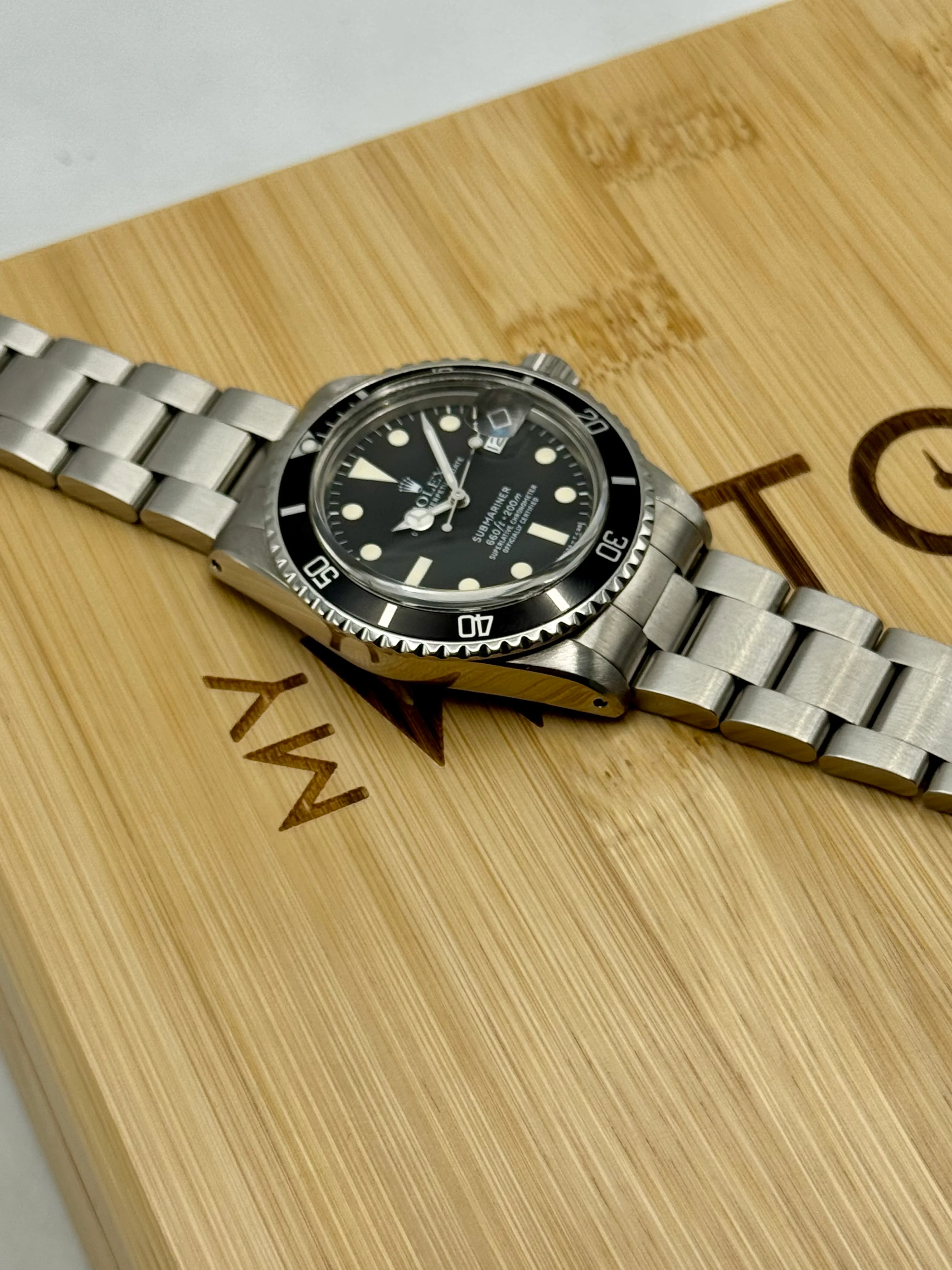 1978 Rolex Submariner Date 40mm 1680 Stainless Steel Black Dial VINTAGE - Image 3