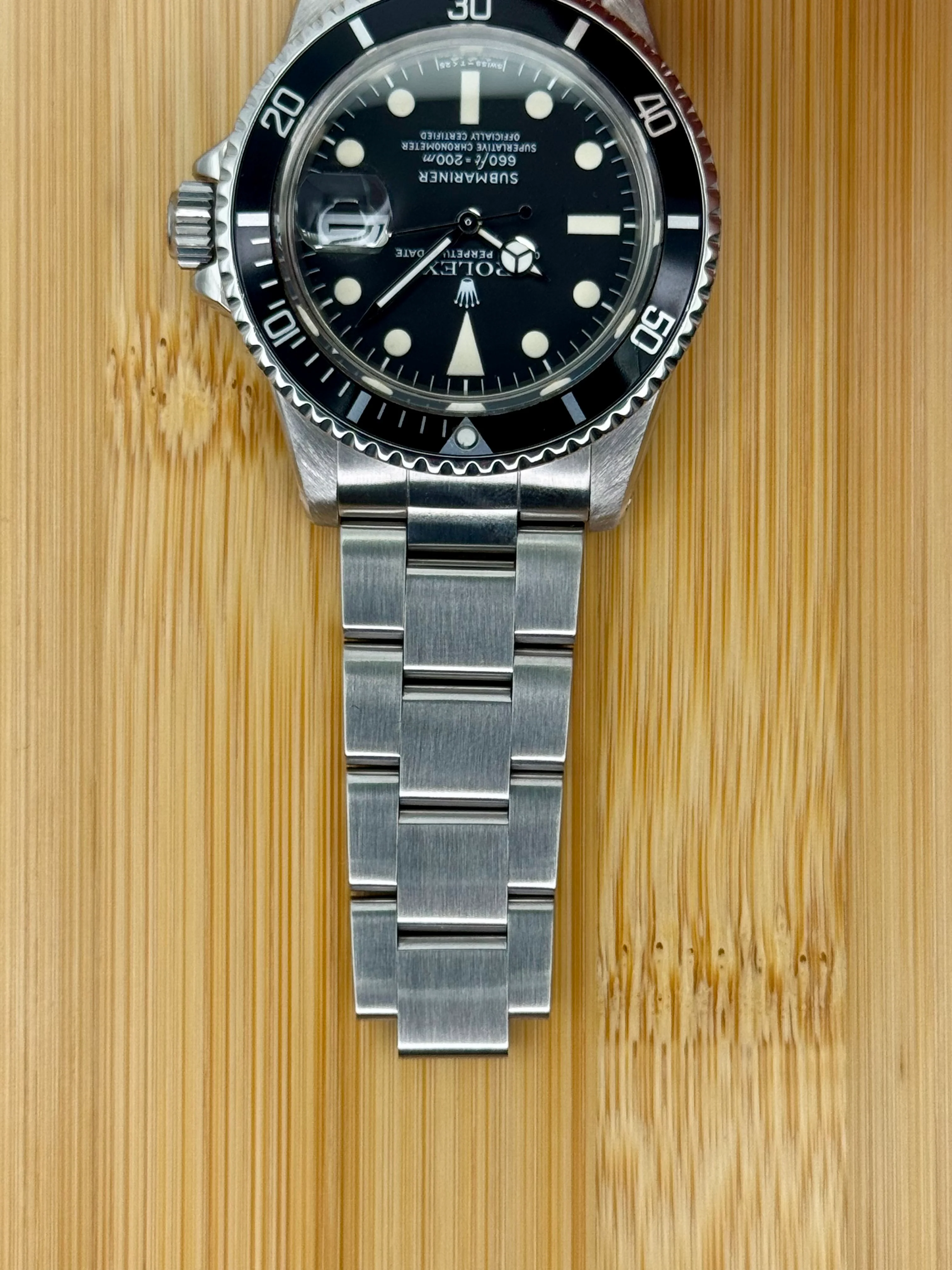 1978 Rolex Submariner Date 40mm 1680 Stainless Steel Black Dial VINTAGE - Image 7