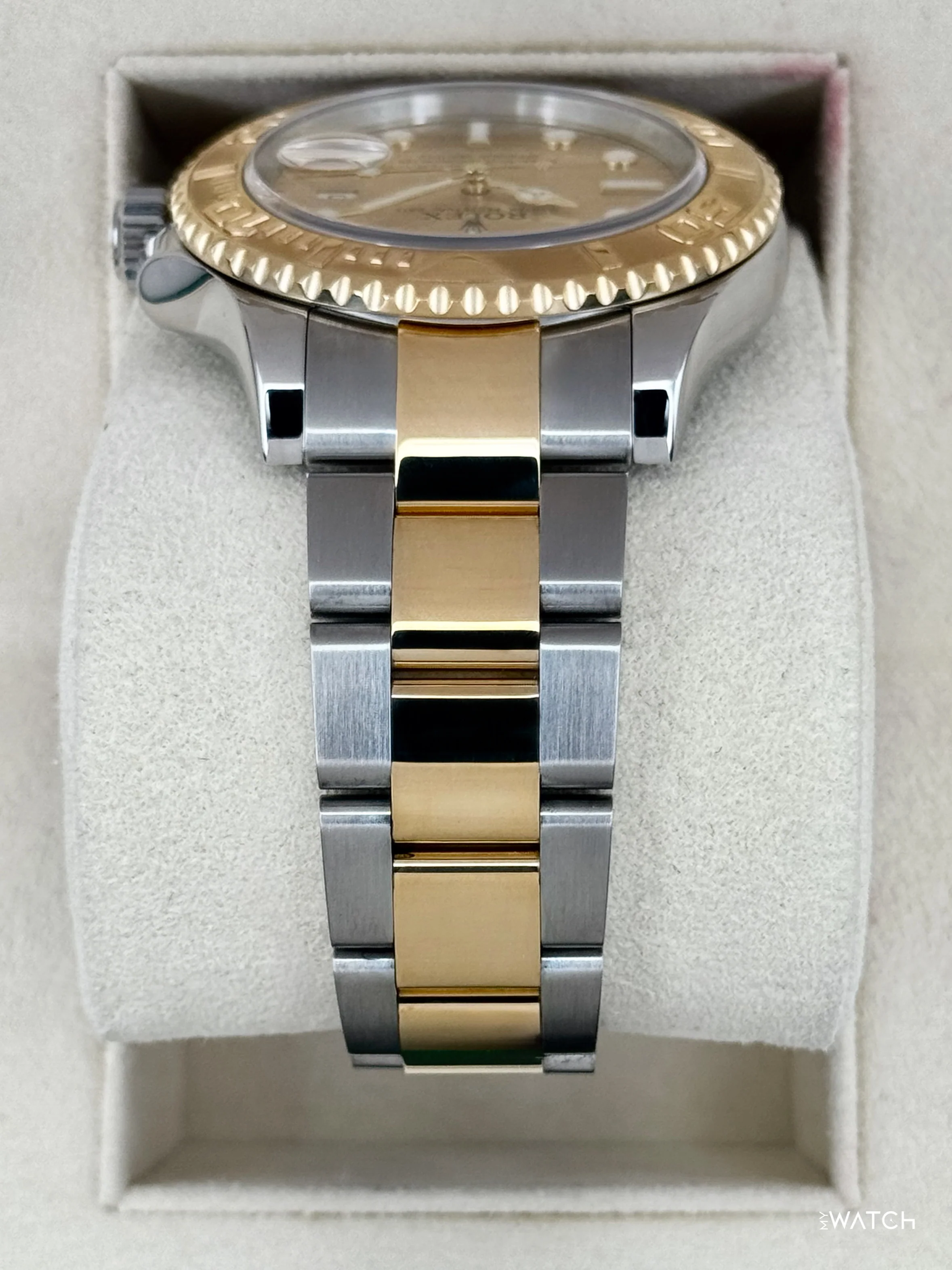 1981 Rolex Yacht-Master 40mm 16623 Two-Tone Champagne Dial - Image 4