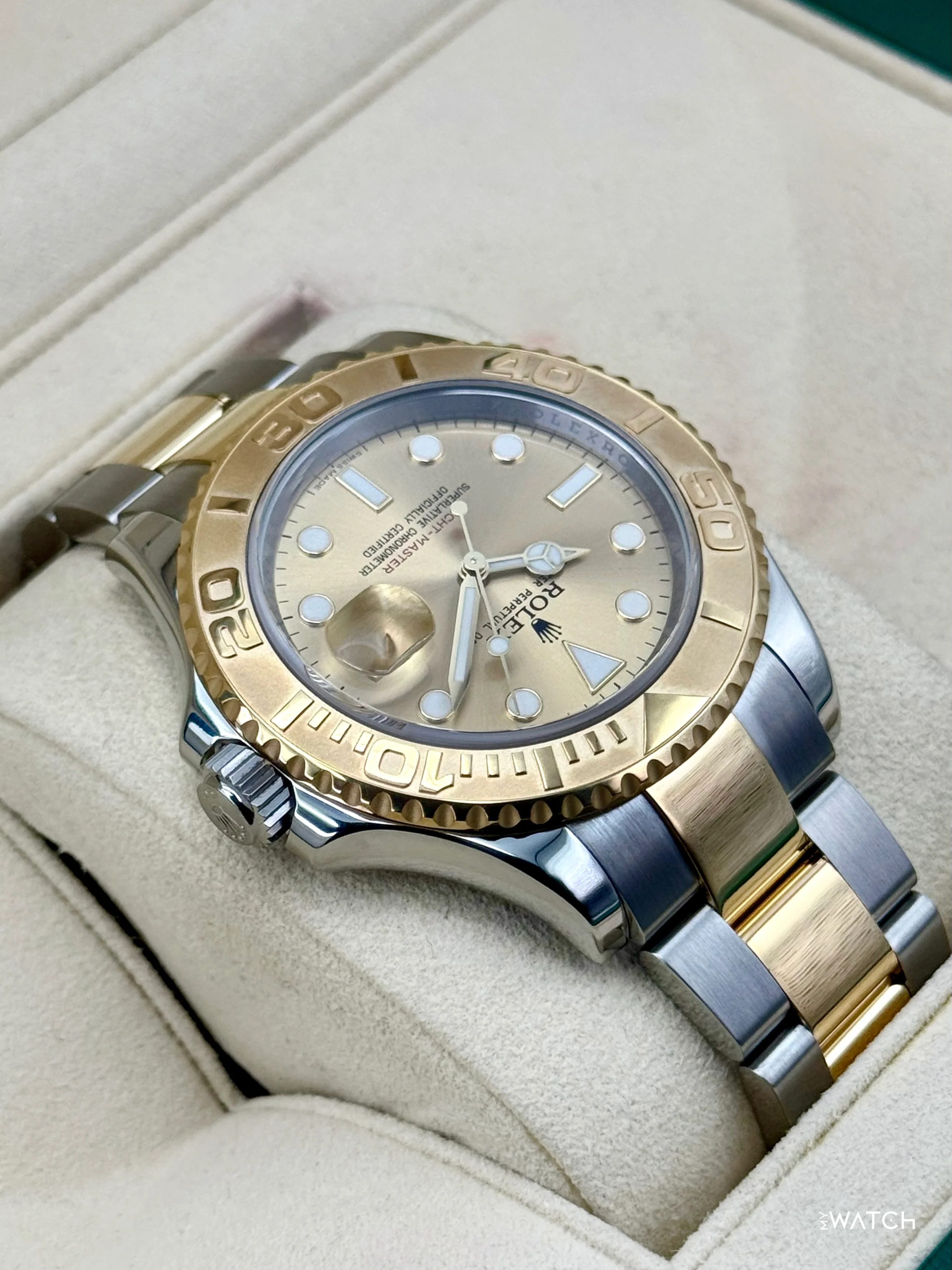 1981 Rolex Yacht-Master 40mm 16623 Two-Tone Champagne Dial - Image 8