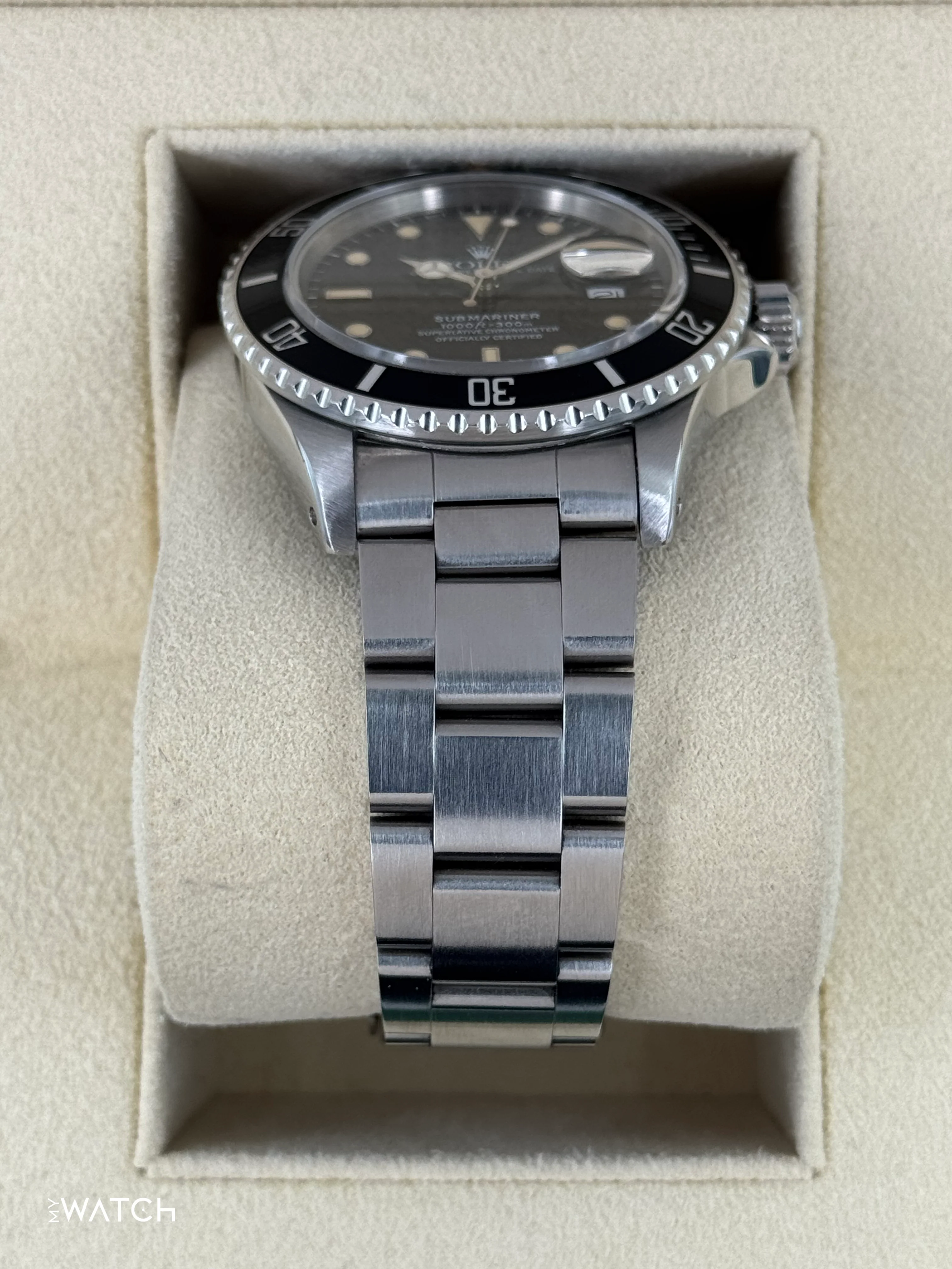 1982 Rolex Submariner 40mm 16800 Stainless Steel Black Dial - Image 4