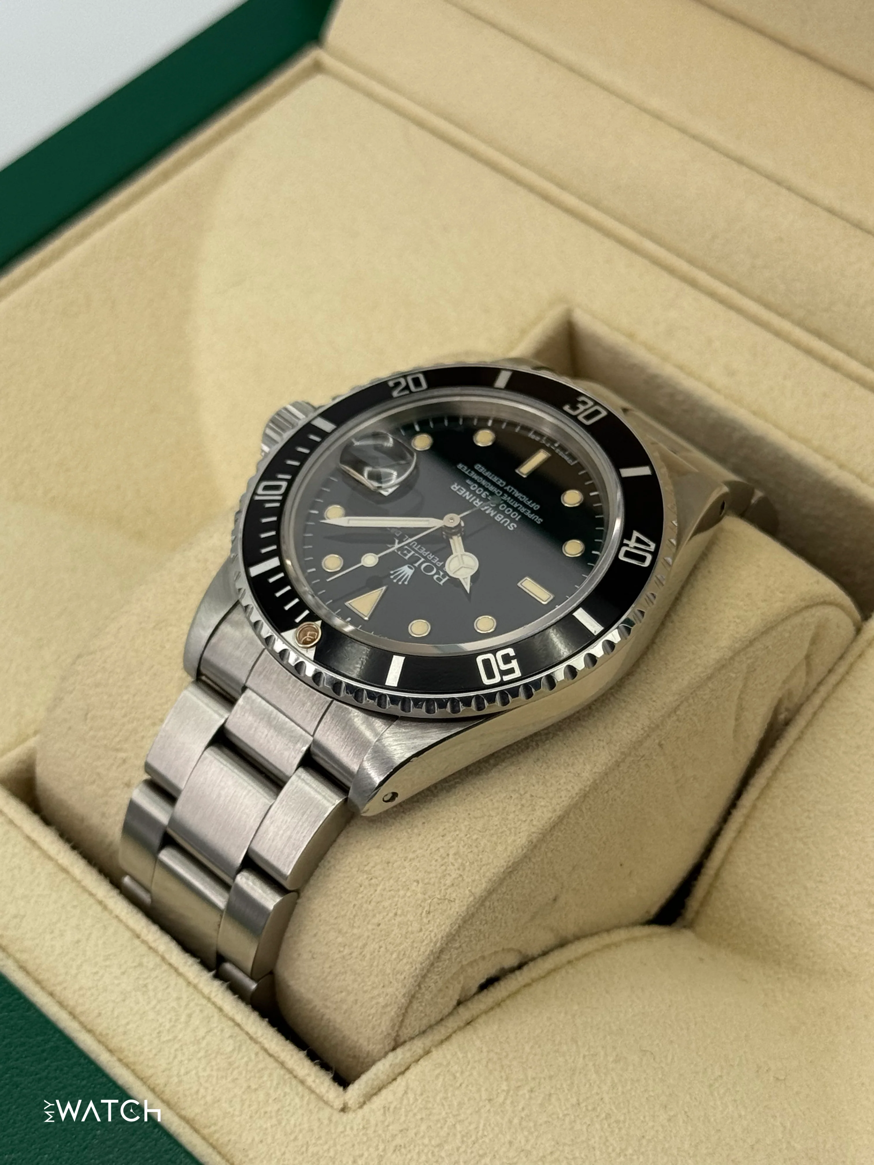 1982 Rolex Submariner 40mm 16800 Stainless Steel Black Dial - Image 5