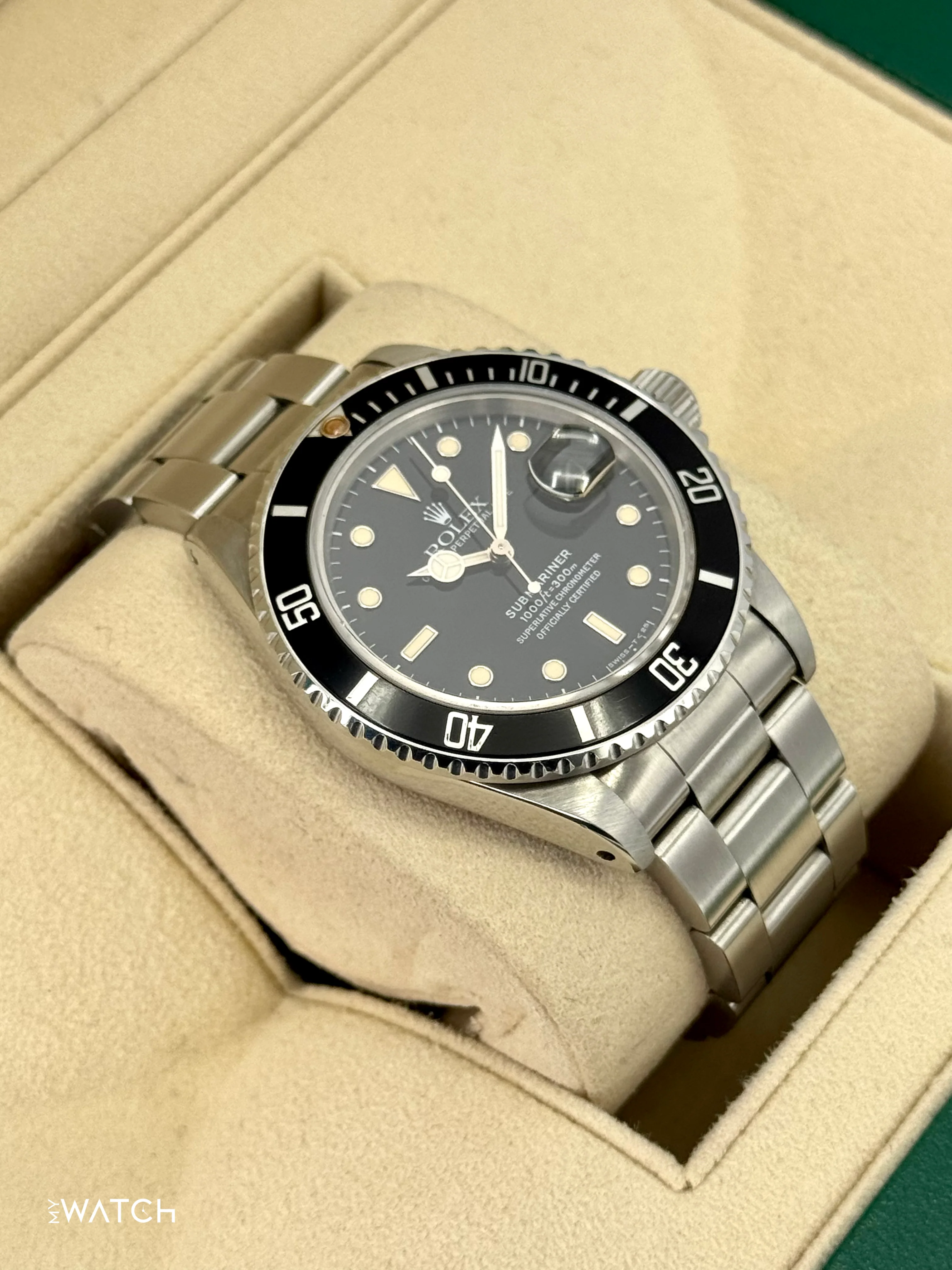 1982 Rolex Submariner 40mm 16800 Stainless Steel Black Dial - Image 8