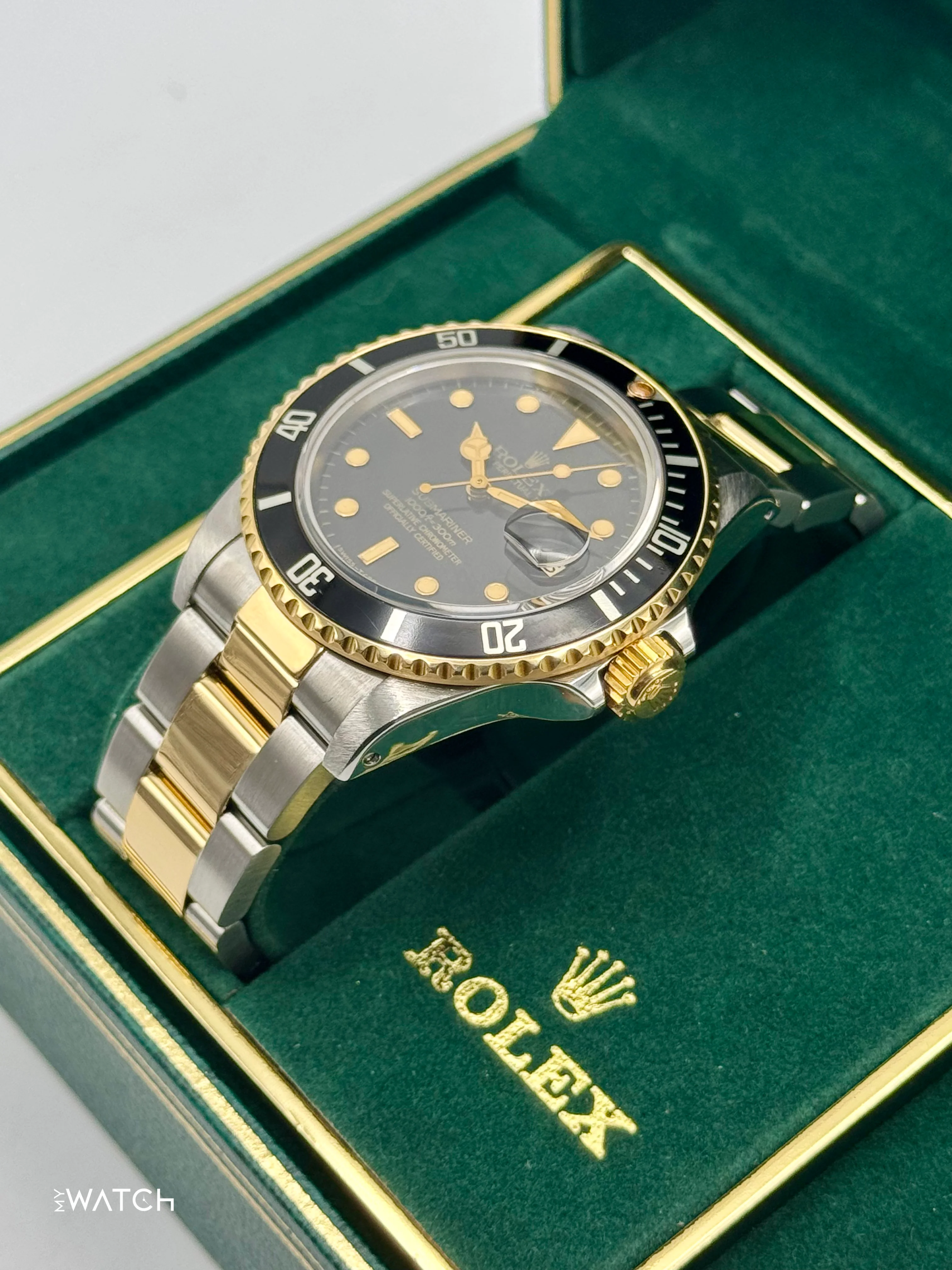 1984 Rolex Submariner 40mm 16803 Two-Tone Black Dial - Image 5