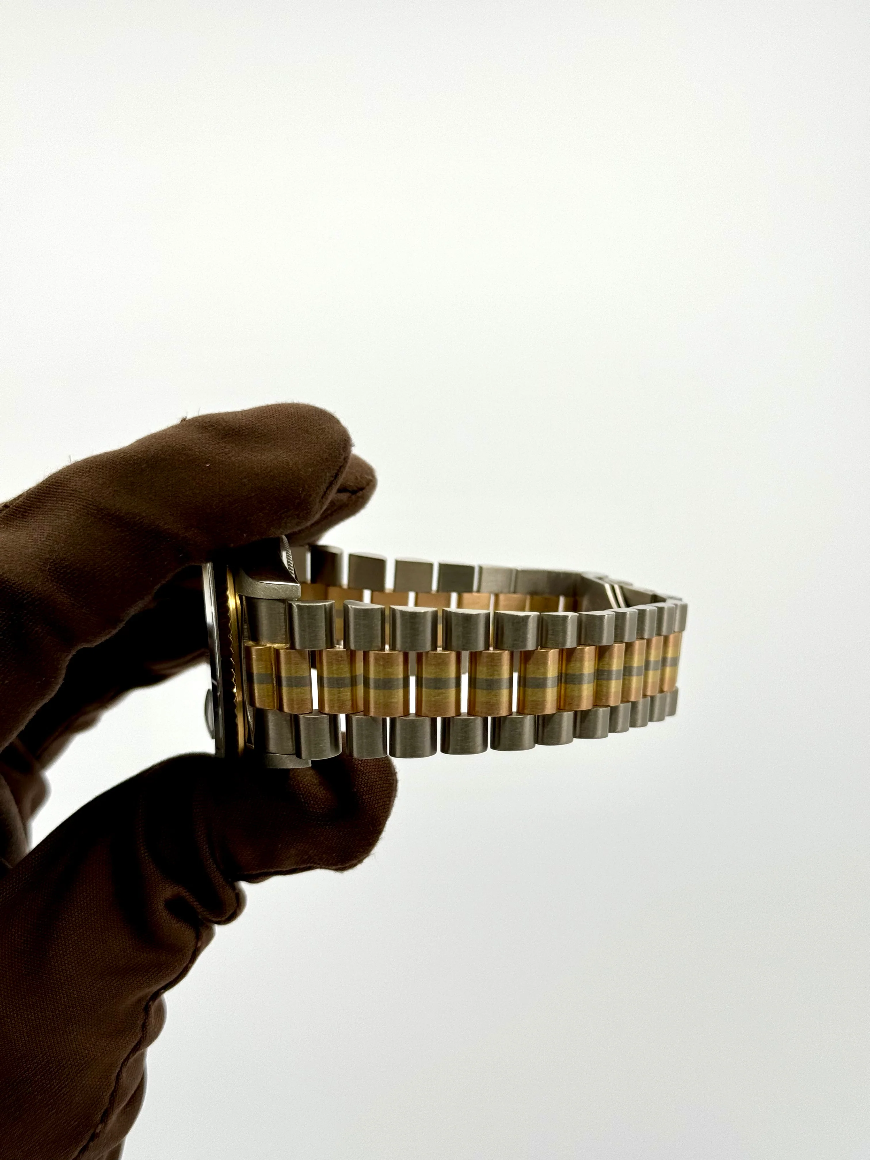 1985 Day-Date Rolex Tridor 36mm 18039B Jubilee Champagne Diamond Dial - Image 11