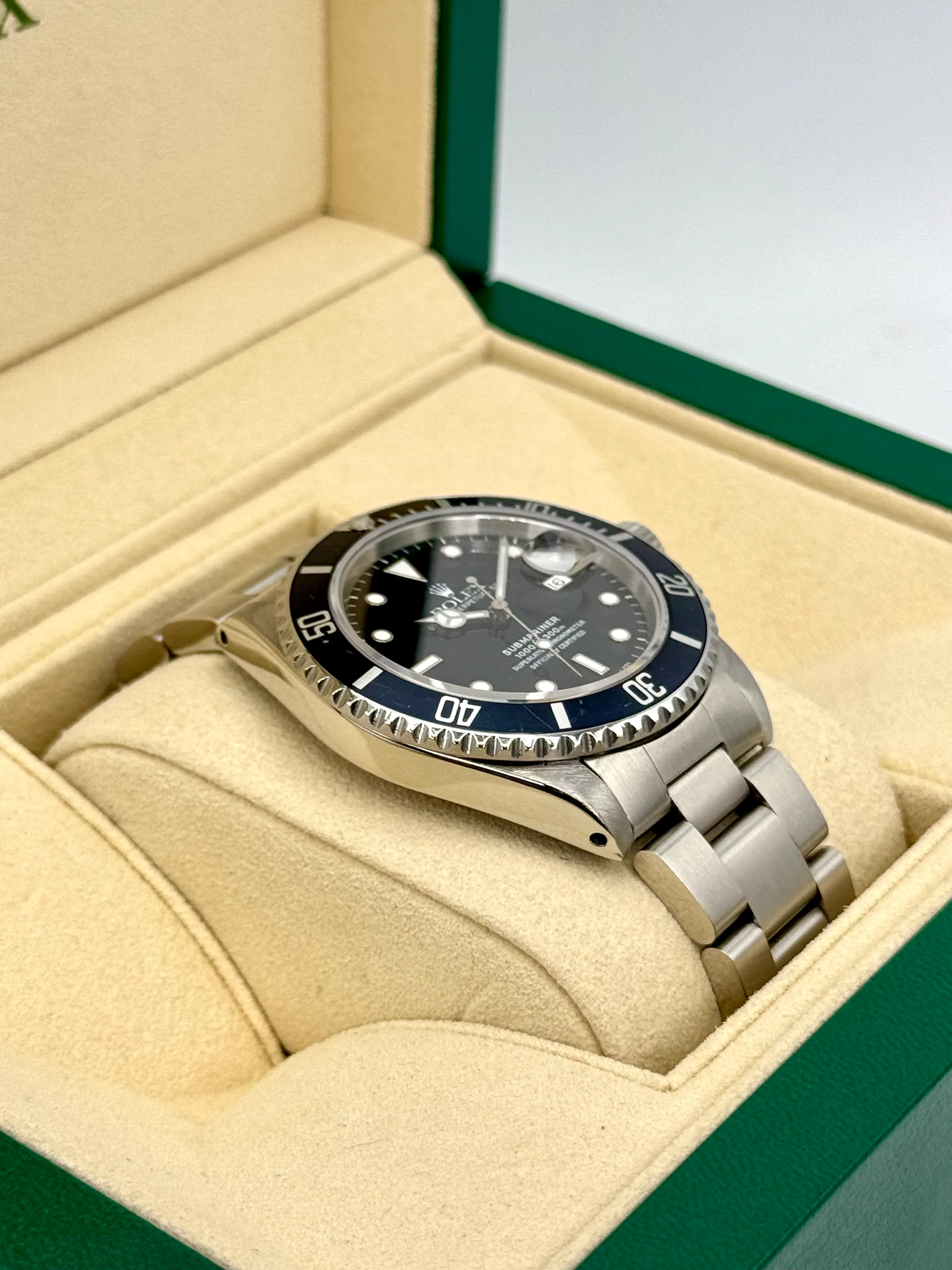 1985 Rolex Submariner 40mm 16800 Stainless Steel Ghost Bezel Black Dial - Image 5