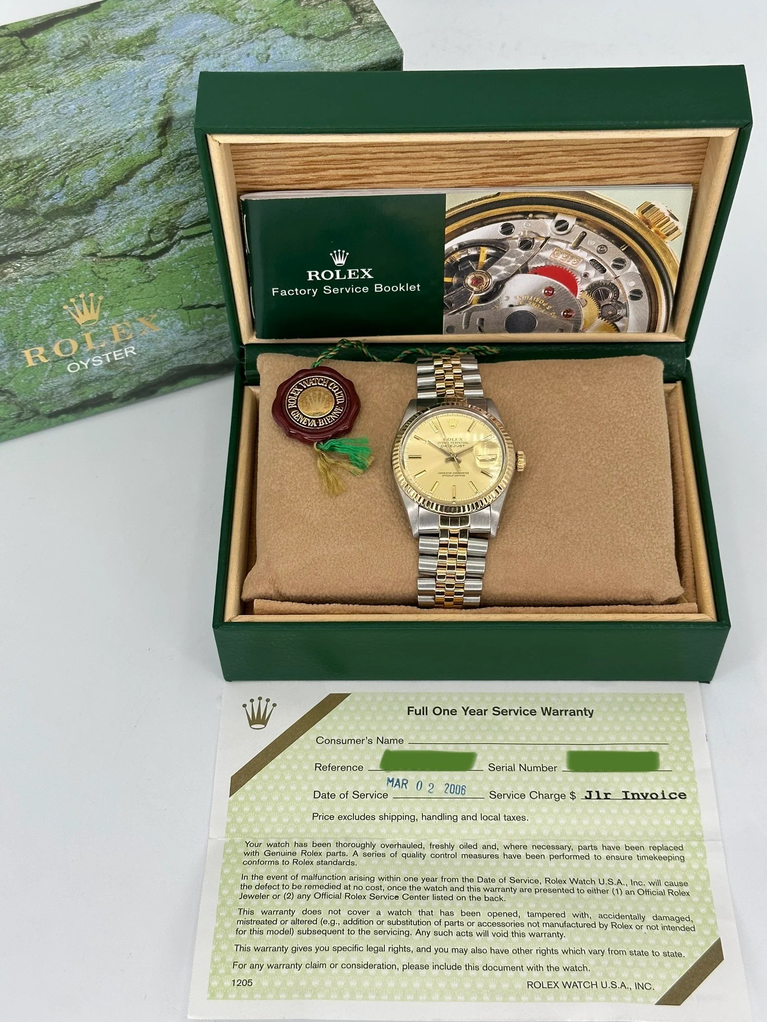1987 Rolex Datejust 36mm 16013 Champagne Dial - Image 11