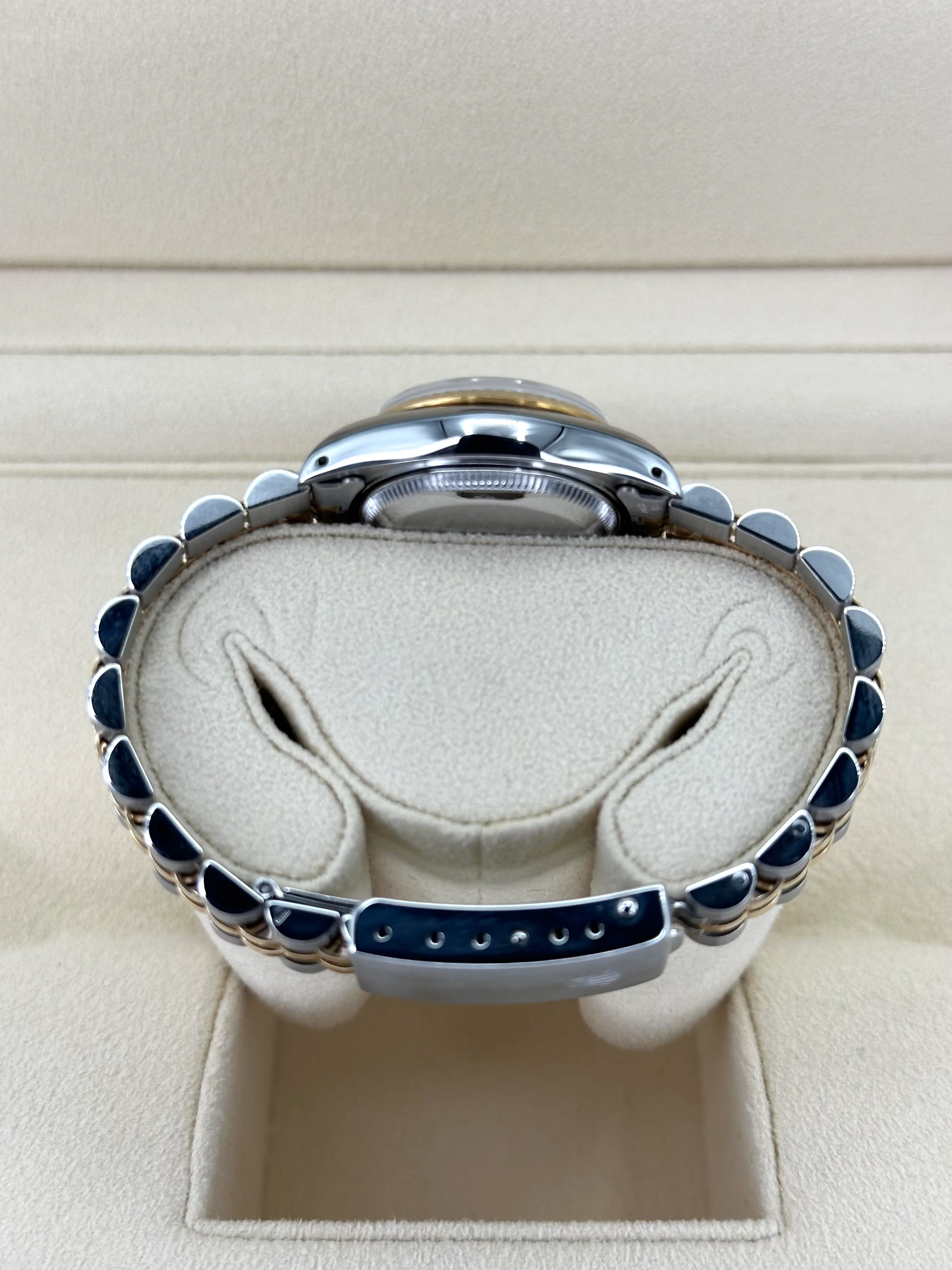 1990 Rolex Lady Datejust 26mm 69173 Two-Tone Jubilee Champagne Dial - Image 10