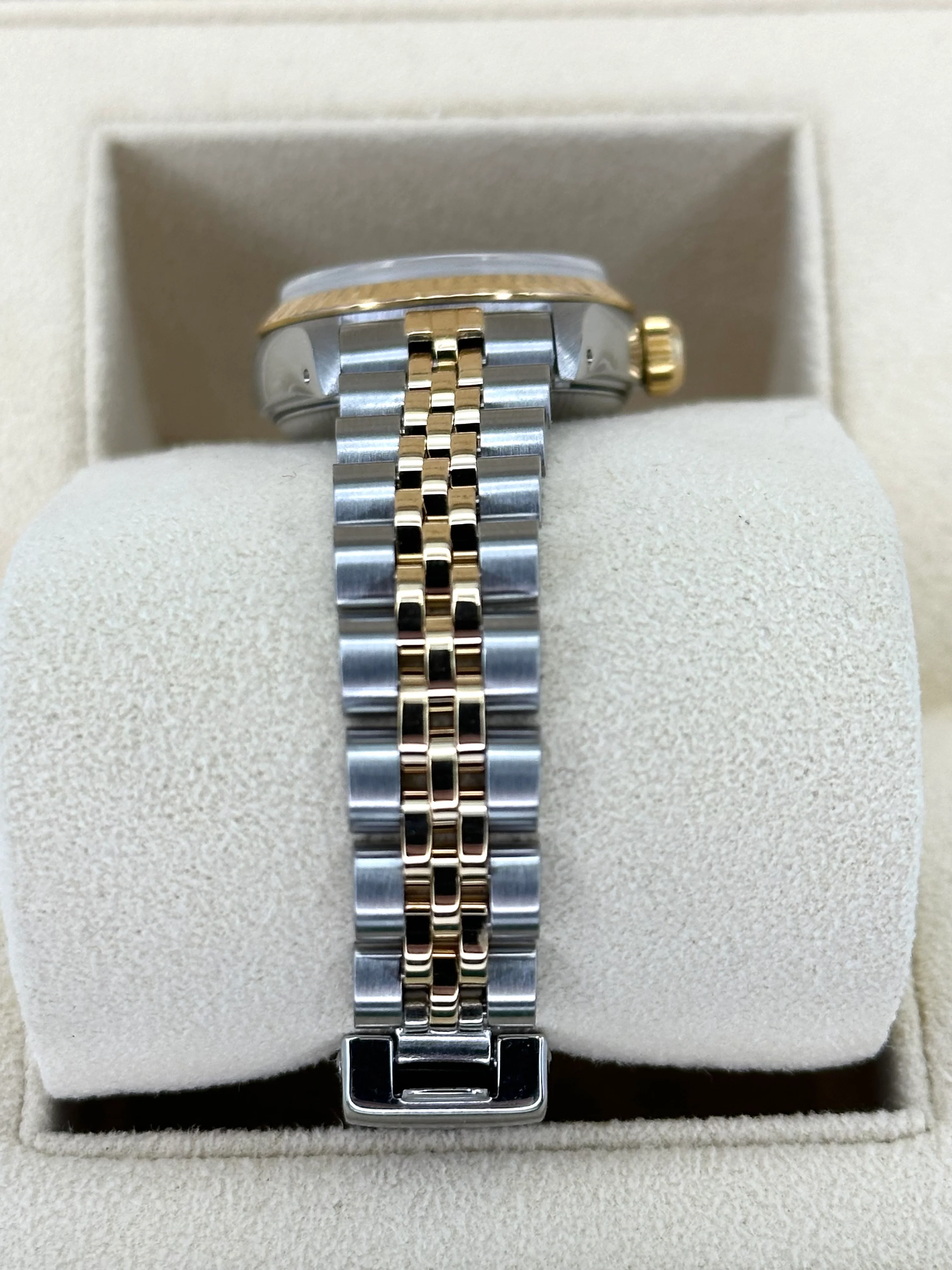 1990 Rolex Lady Datejust 26mm 69173 Two-Tone Jubilee Champagne Dial - Image 3