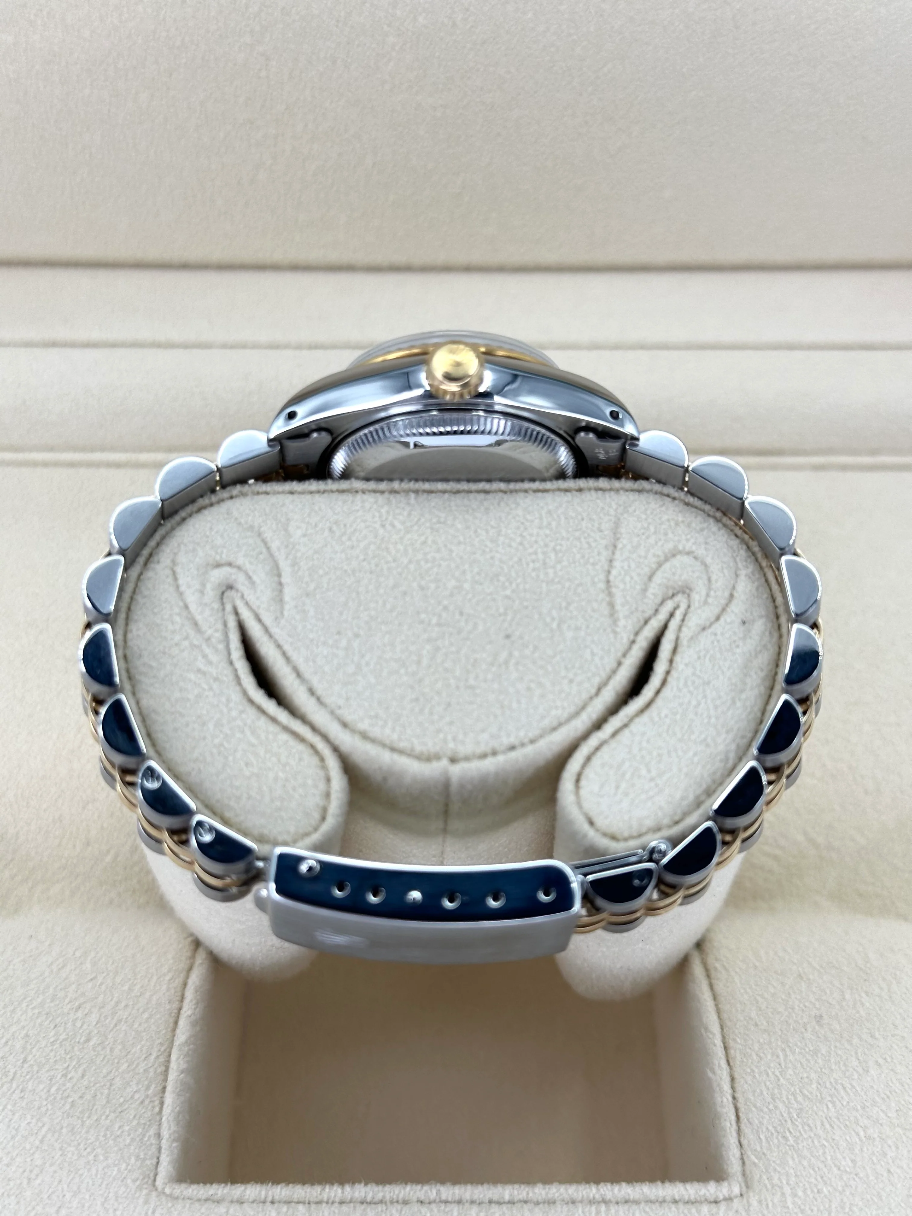 1990 Rolex Lady Datejust 26mm 69173 Two-Tone Jubilee Champagne Dial - Image 9