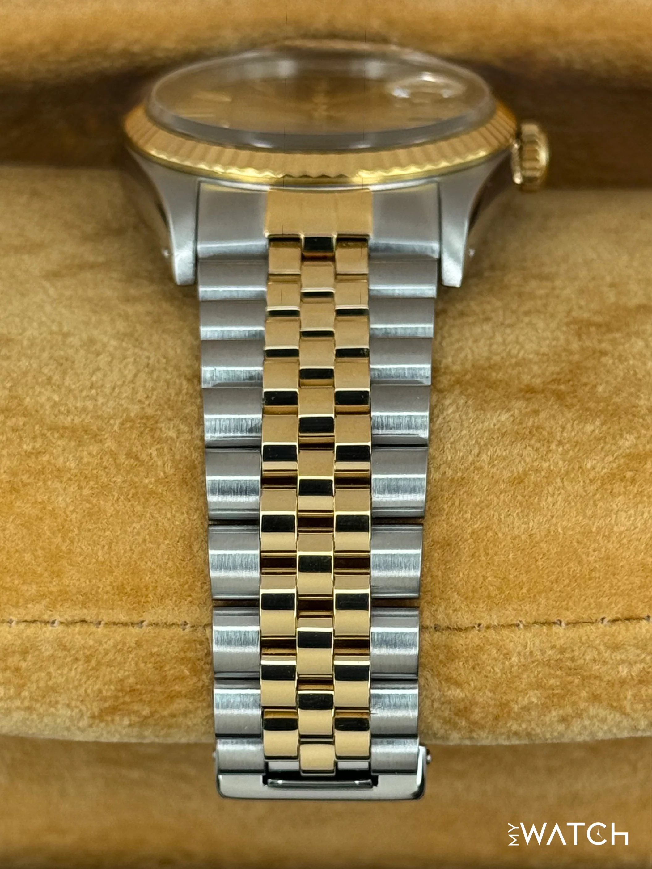 1991 Rolex Datejust 36mm 16233 Two-Tone Jubilee Champagne Dial - Image 3