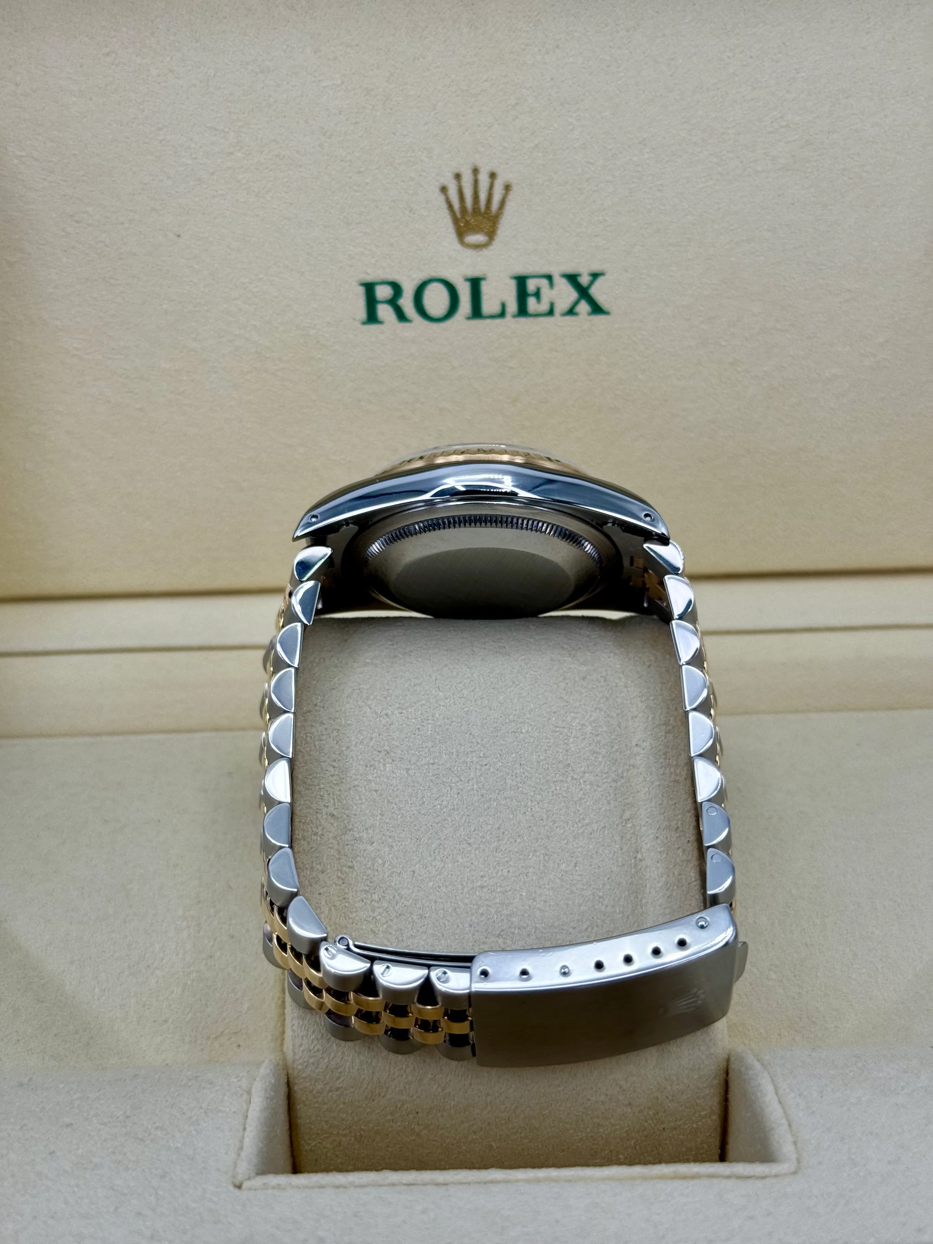 1992 Rolex Datejust 36mm 16233 Two-Tone 10 Diamond Anniversary Dial - Image 10