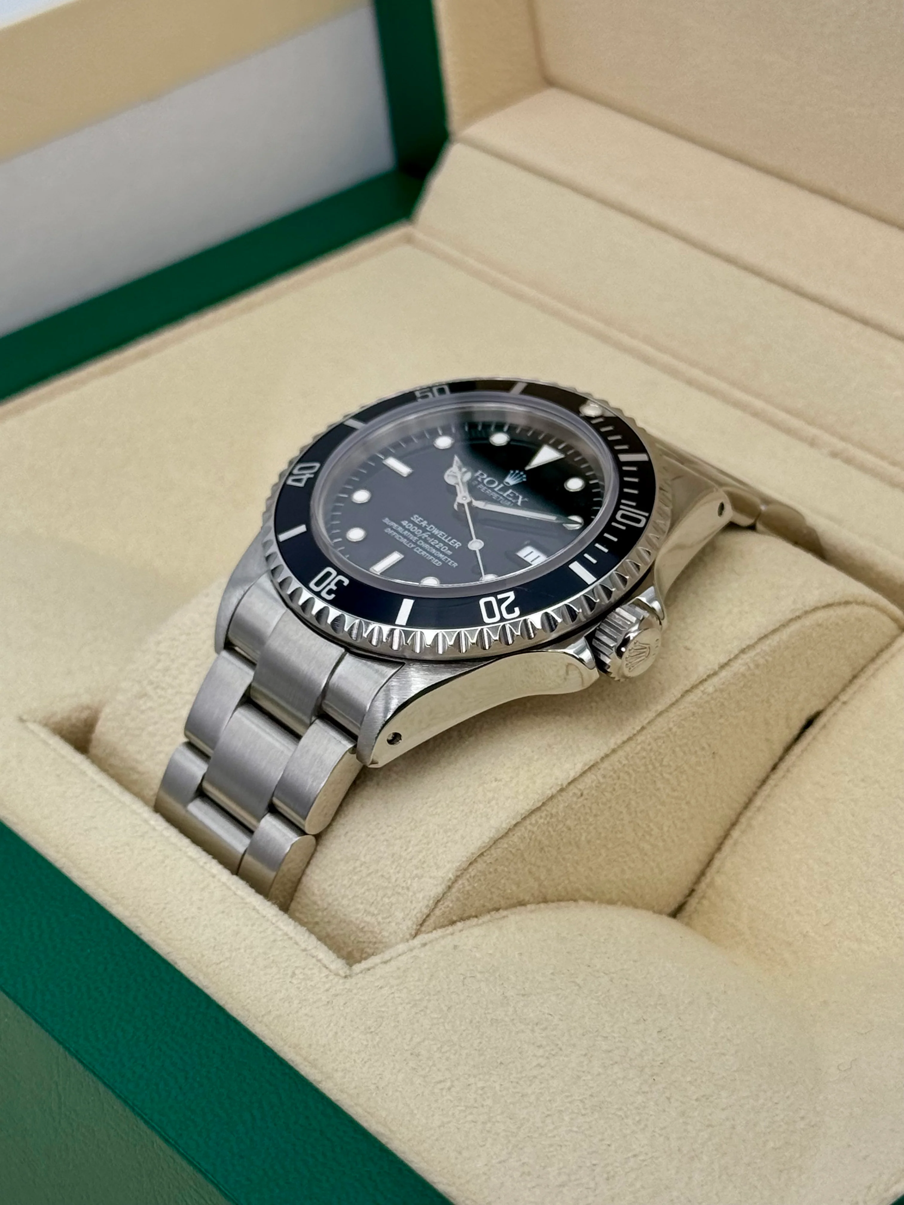 1995 Rolex Sea-Dweller 40mm 16600 Stainless Steel Black Dial - Image 5