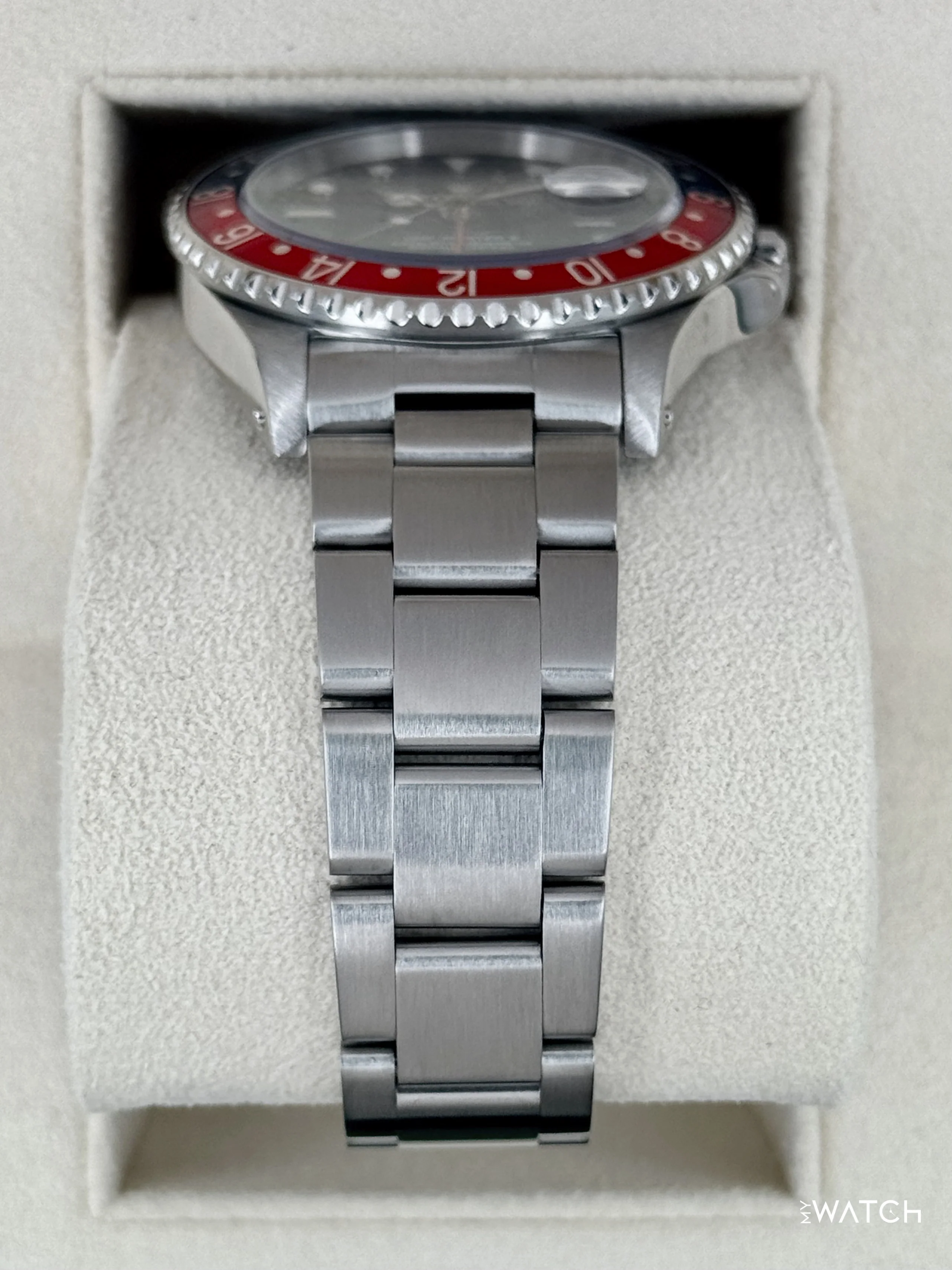 1997 Rolex GMT-Master II "Pepsi" 40mm 16710 Stainless Steel Oyster Black Dial - Image 3