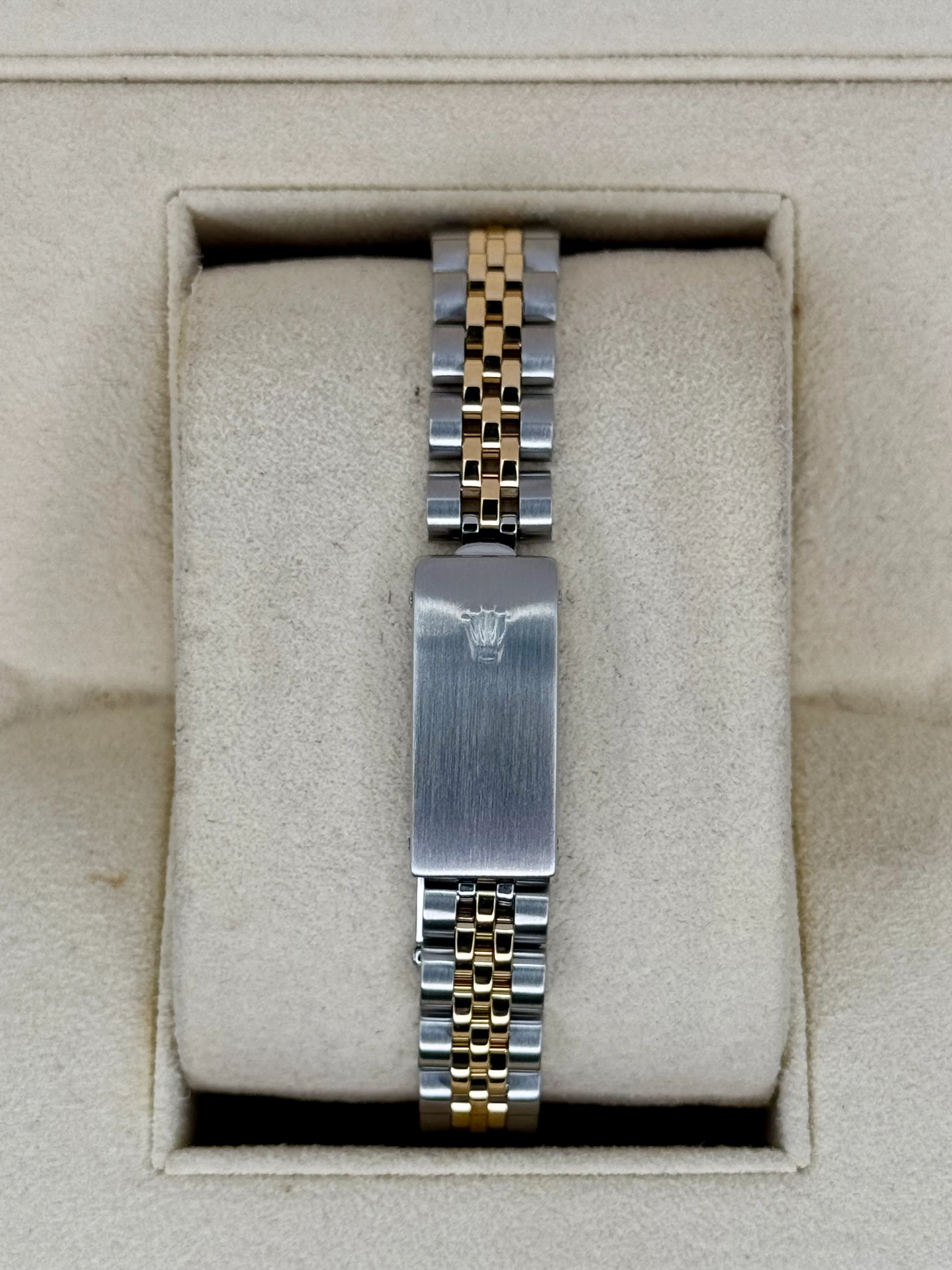 1997 Rolex Lady Datejust 26mm 69173 Two-Tone Jubilee Champagne Dial - Image 2