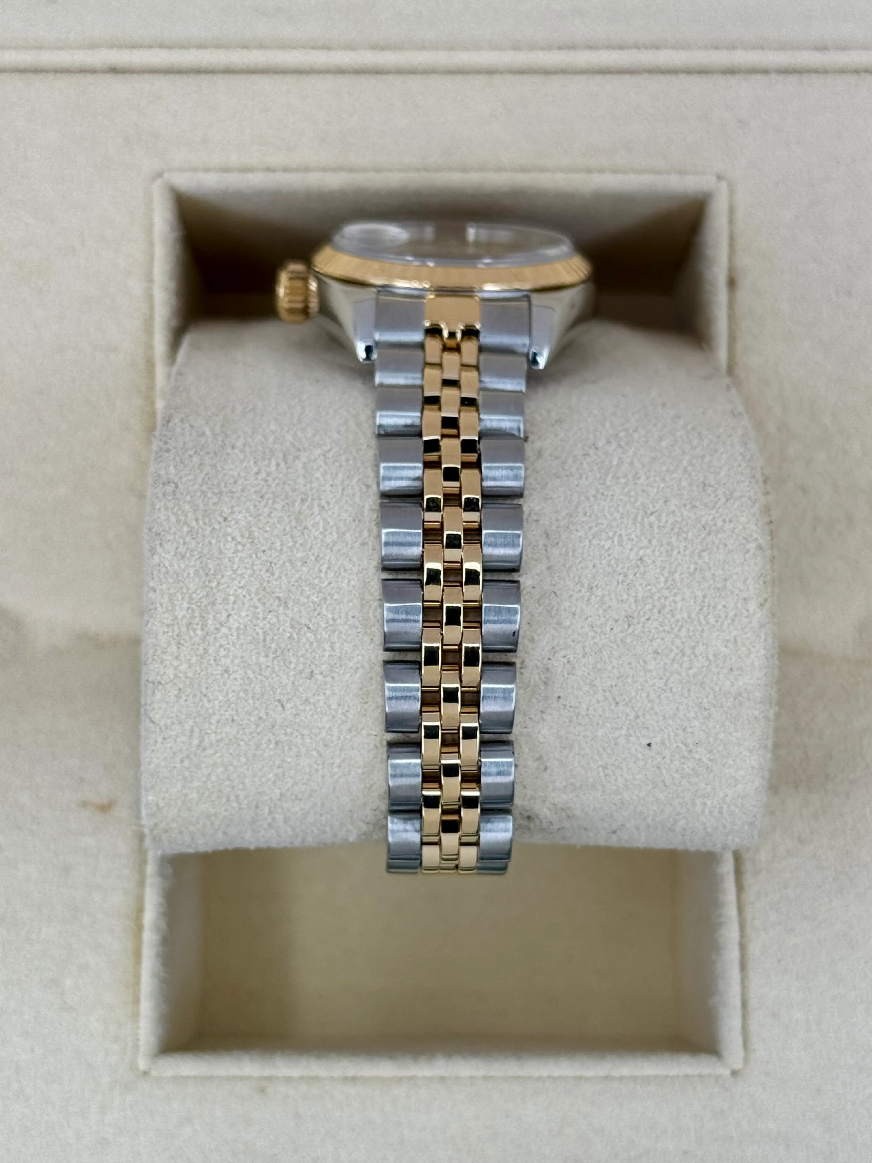 1997 Rolex Lady Datejust 26mm 69173 Two-Tone Jubilee Champagne Dial - Image 4