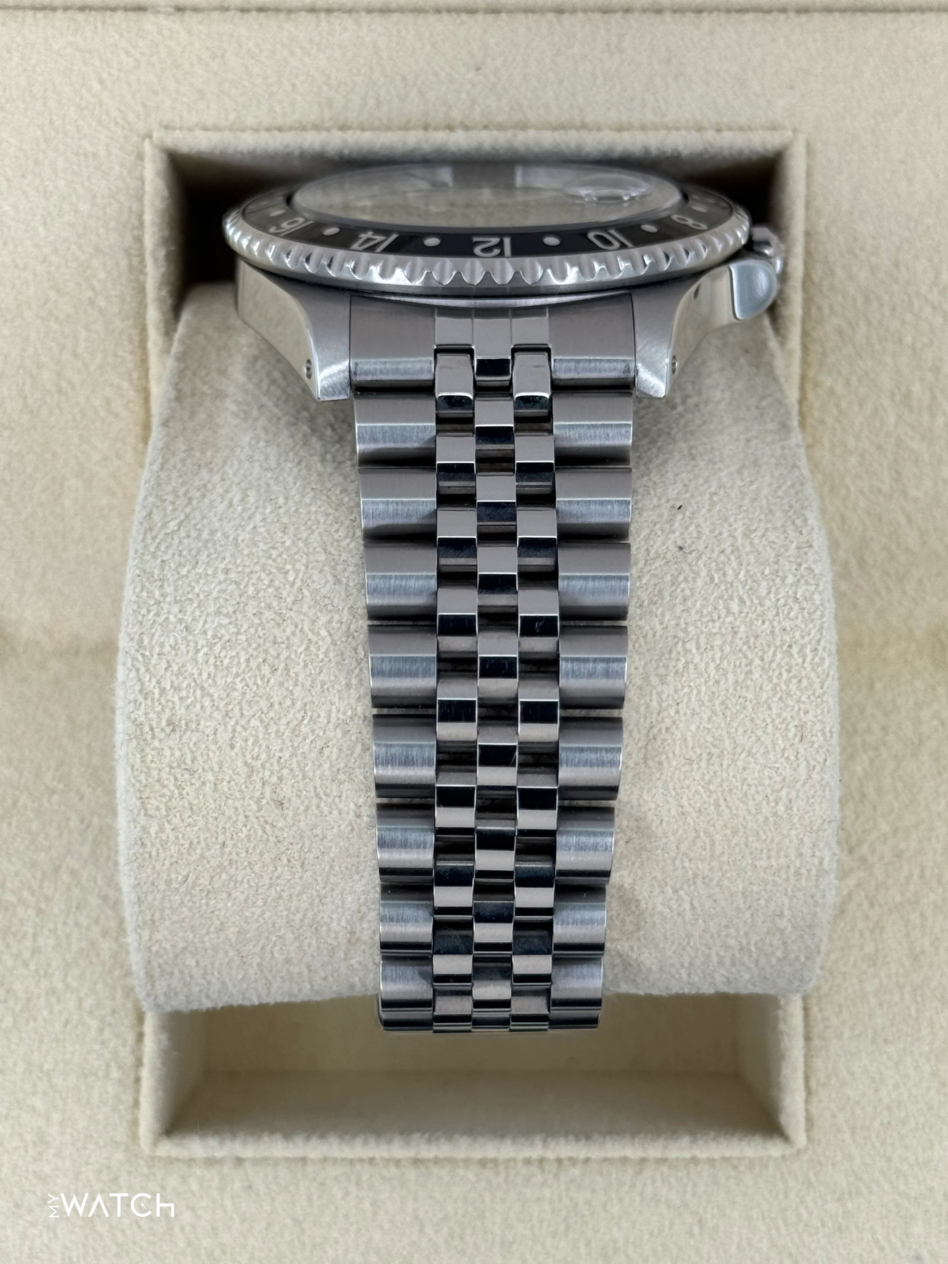 1999 Rolex GMT-Master 40mm 16700 Stainless Steel Jubilee Black Dial (BOTH BRACELETS) - Image 3