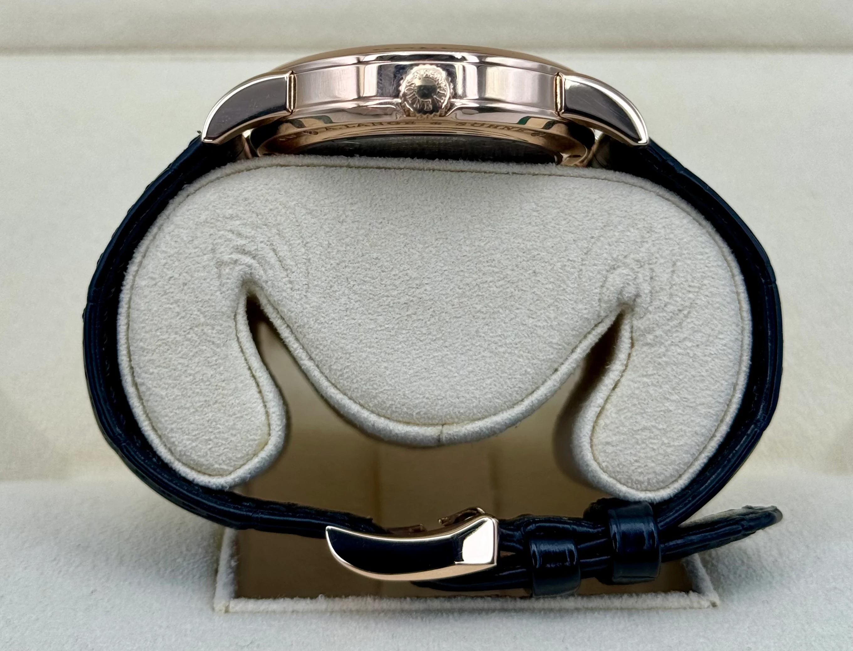 2000 A Longe & Shone Lange 1 38.5mm 101.032 Rose Gold Silver Dial - Image 9
