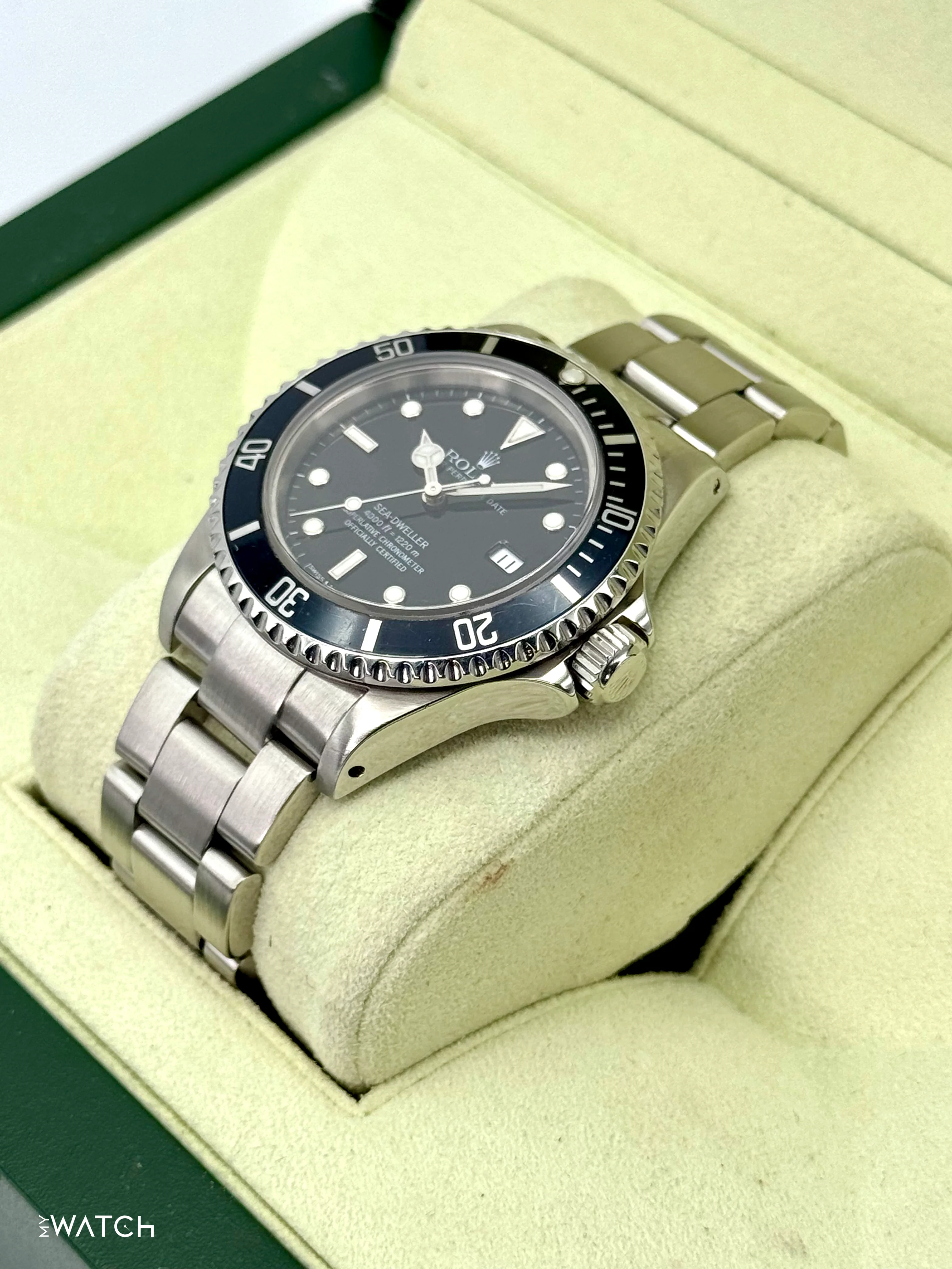 2000 Rolex Sea-Dweller 40mm 16600 Stainless Steel Black Dial - Image 5