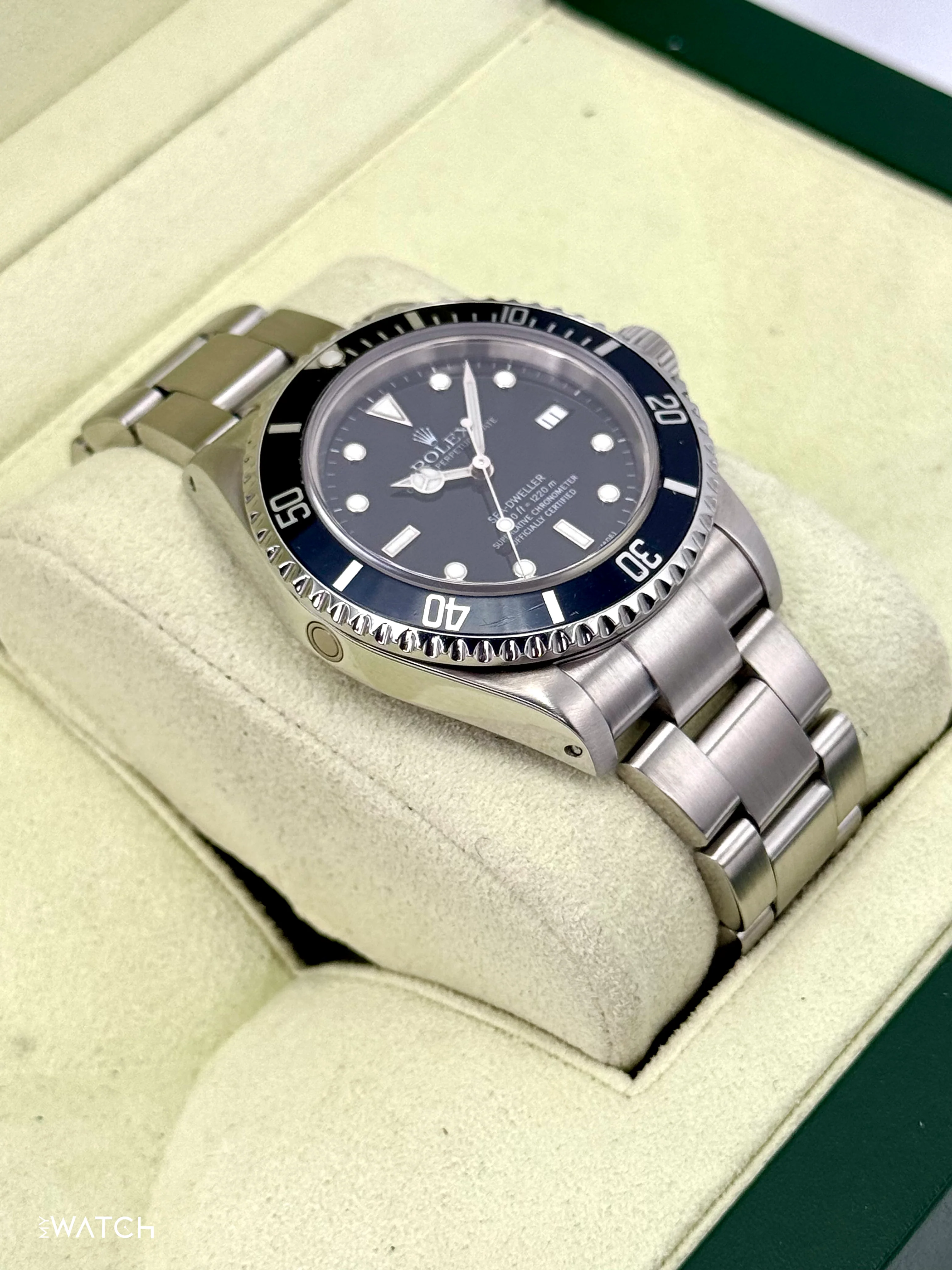 2000 Rolex Sea-Dweller 40mm 16600 Stainless Steel Black Dial - Image 6