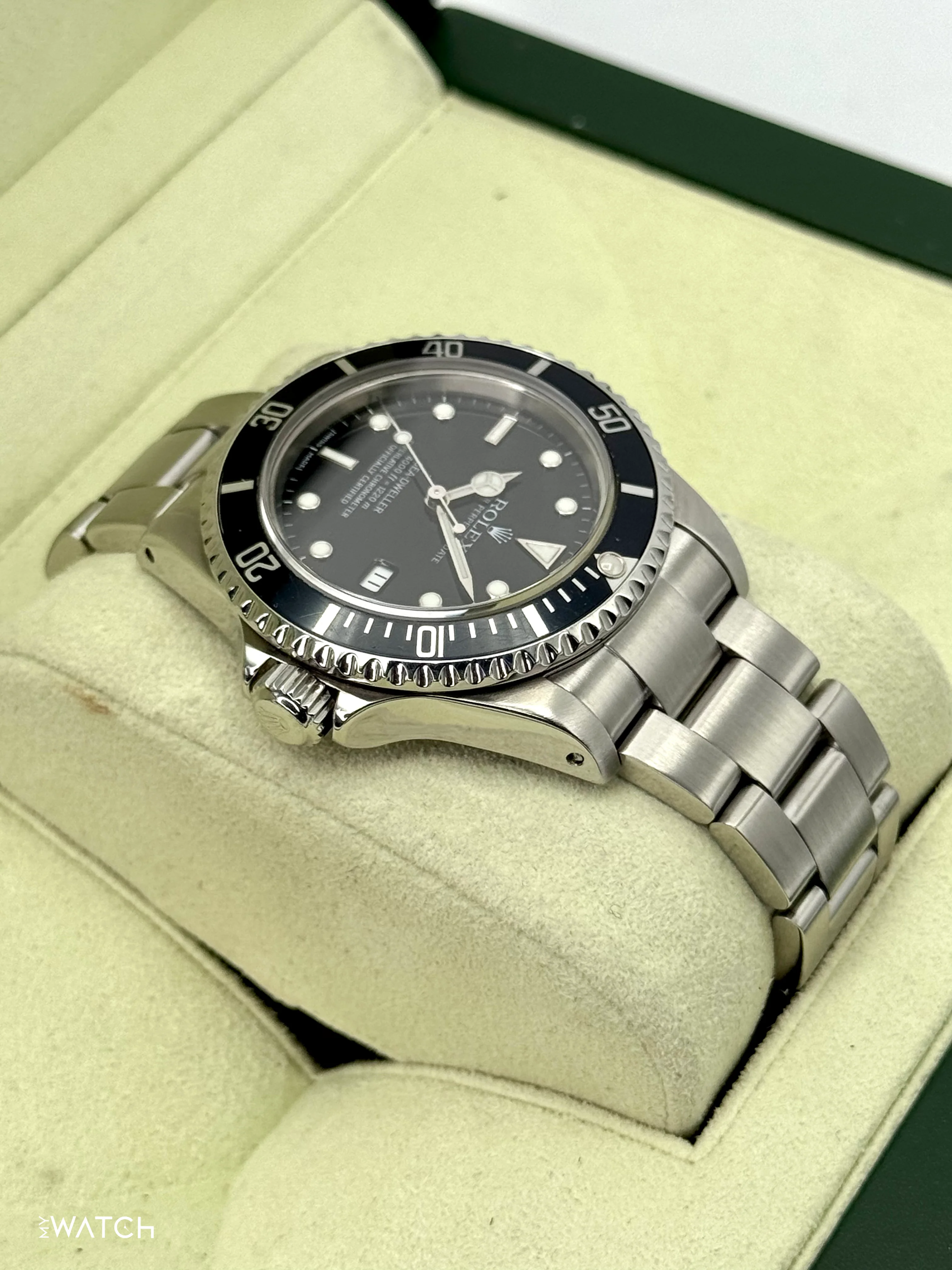 2000 Rolex Sea-Dweller 40mm 16600 Stainless Steel Black Dial - Image 8