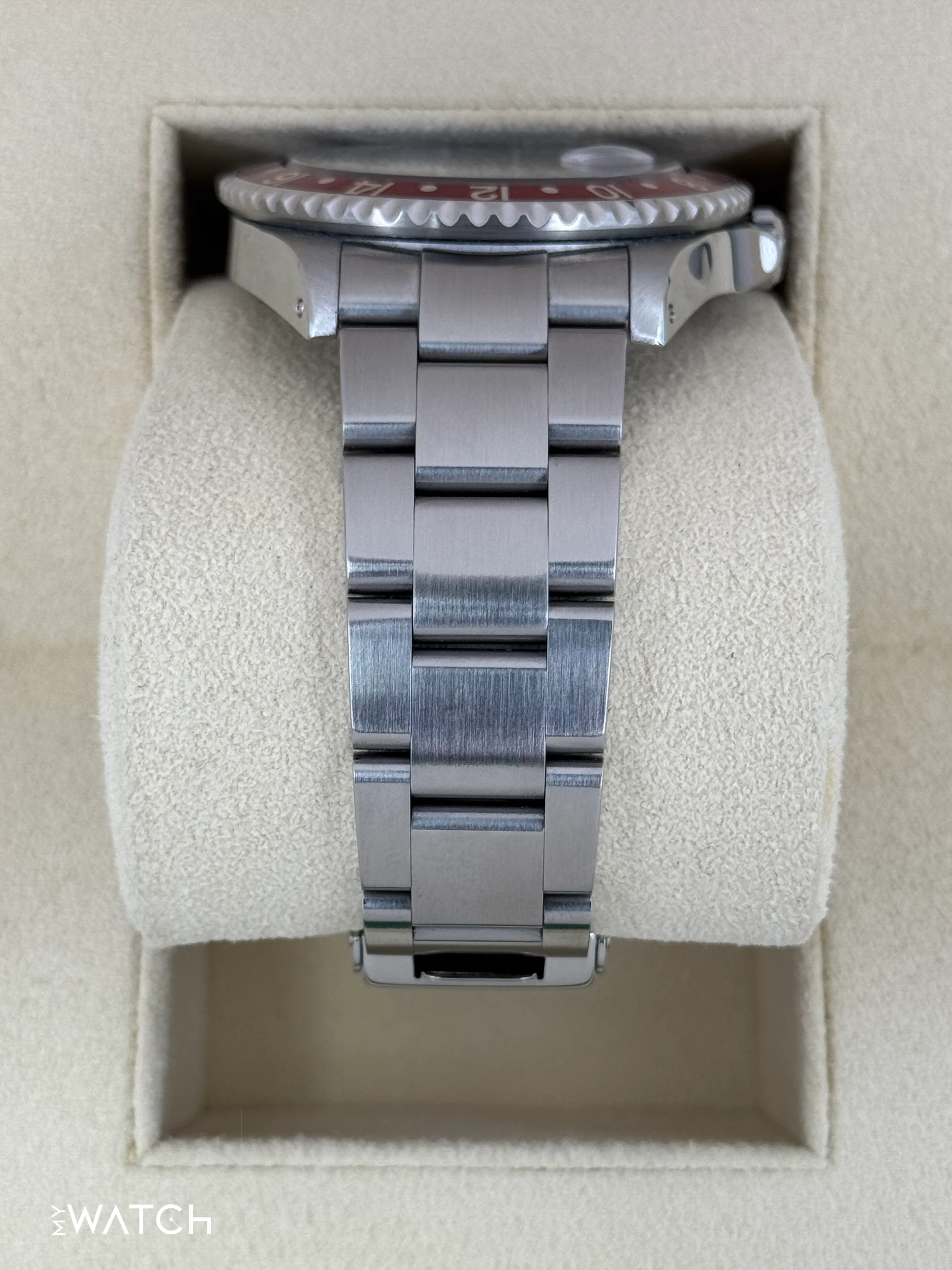 2001 Rolex GMT Master II "Coke" 40mm 16710 Stainless Steel Oyster Black Dial - Image 3