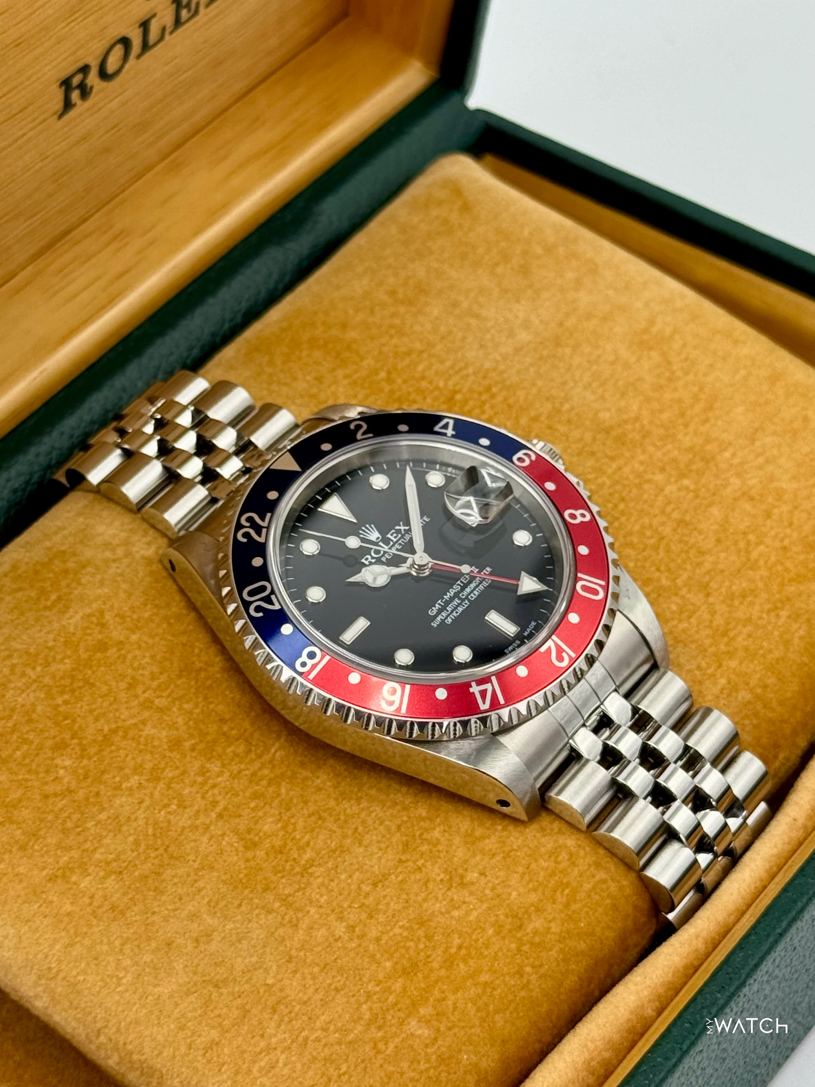 2001 Rolex GMT Master II "Pepsi" 40mm 16710 Stainless Steel "Collectors Set" - Image 4