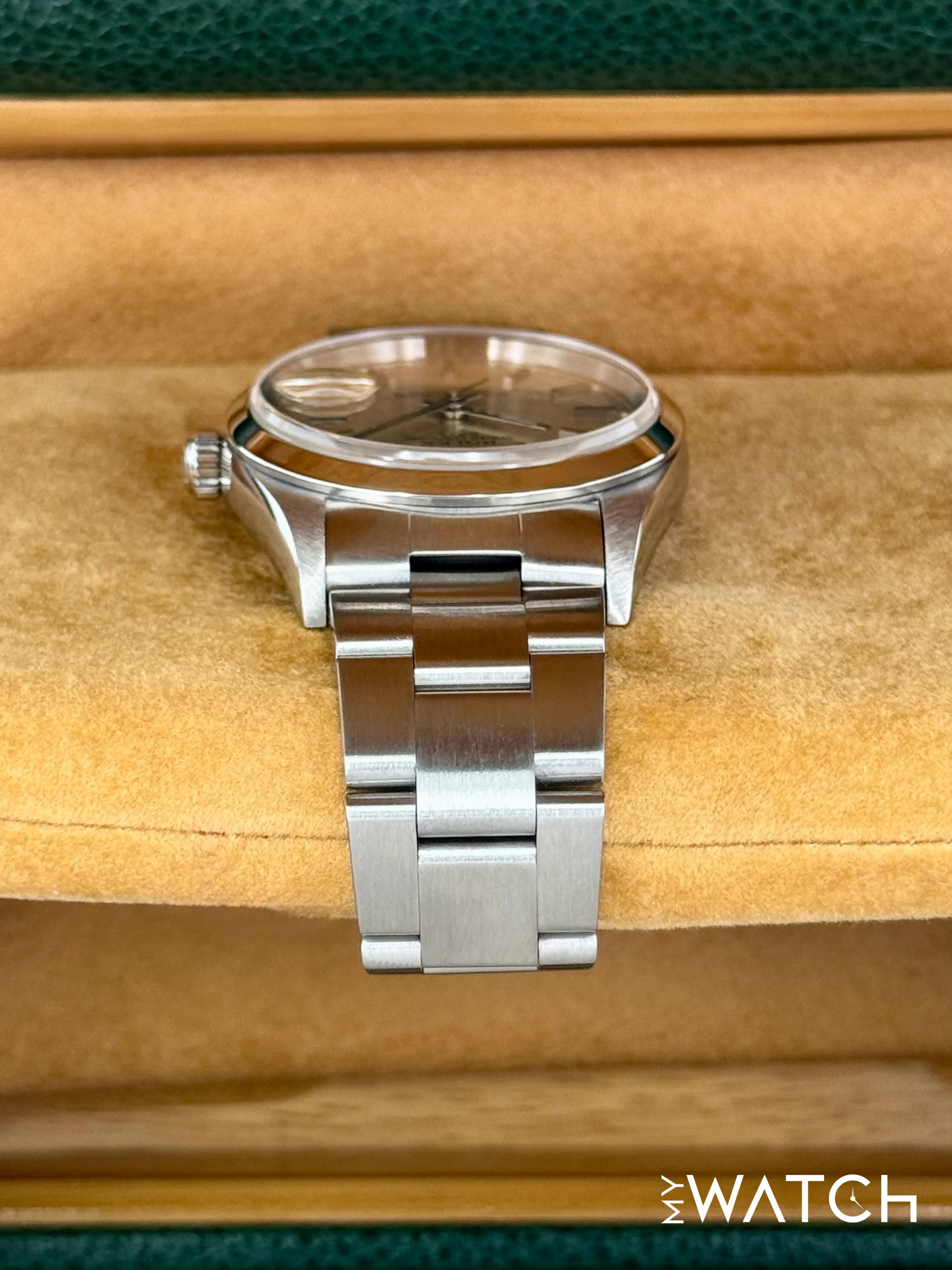 2001 Rolex Oyster Perpetual Date 34mm 15200 Stainless Steel Silver Dial - Image 4