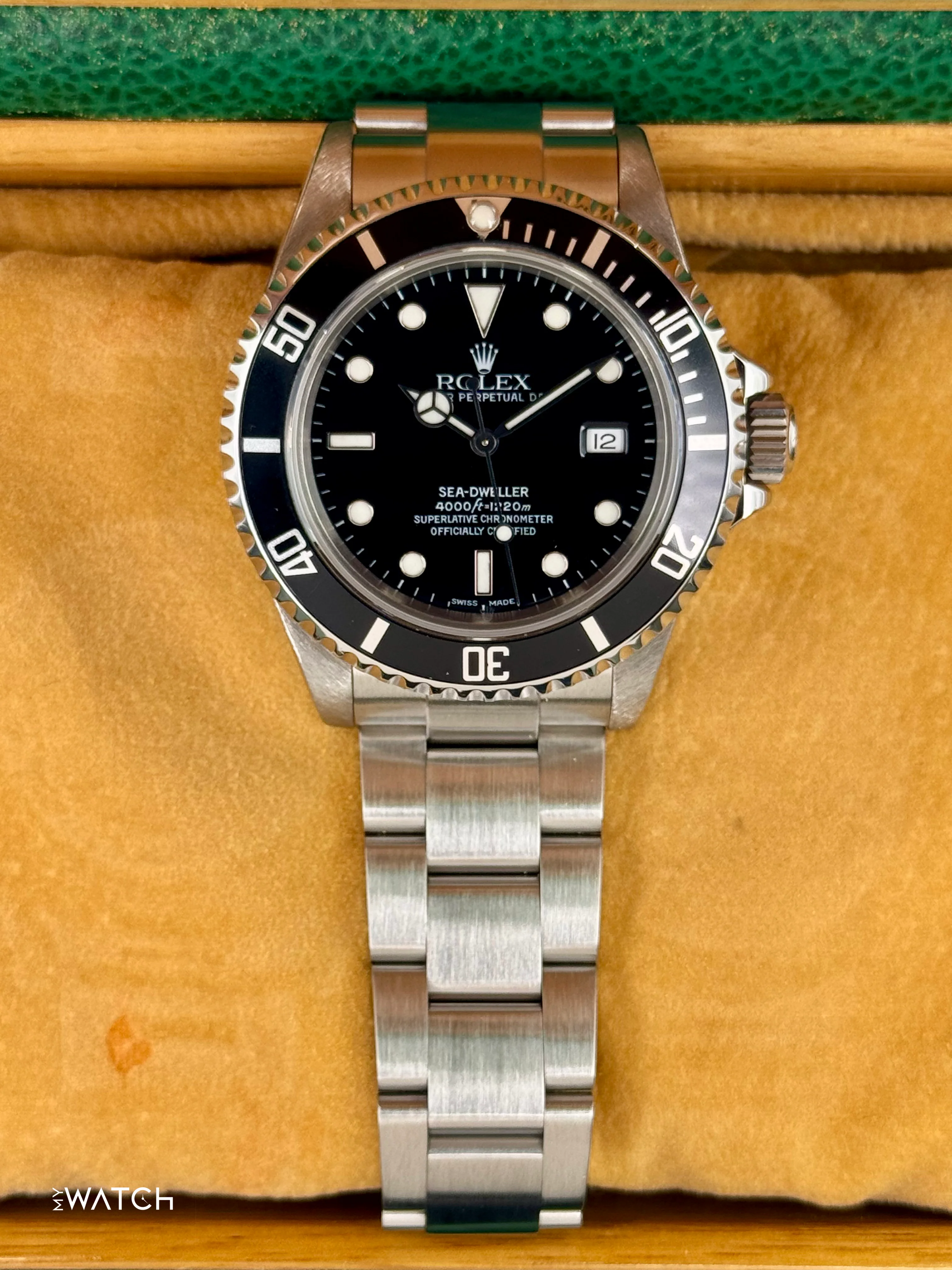 2001 Rolex Sea-Dweller 40mm 16600 Stainless Steel Black Dial "Collectors Set" - Image 3