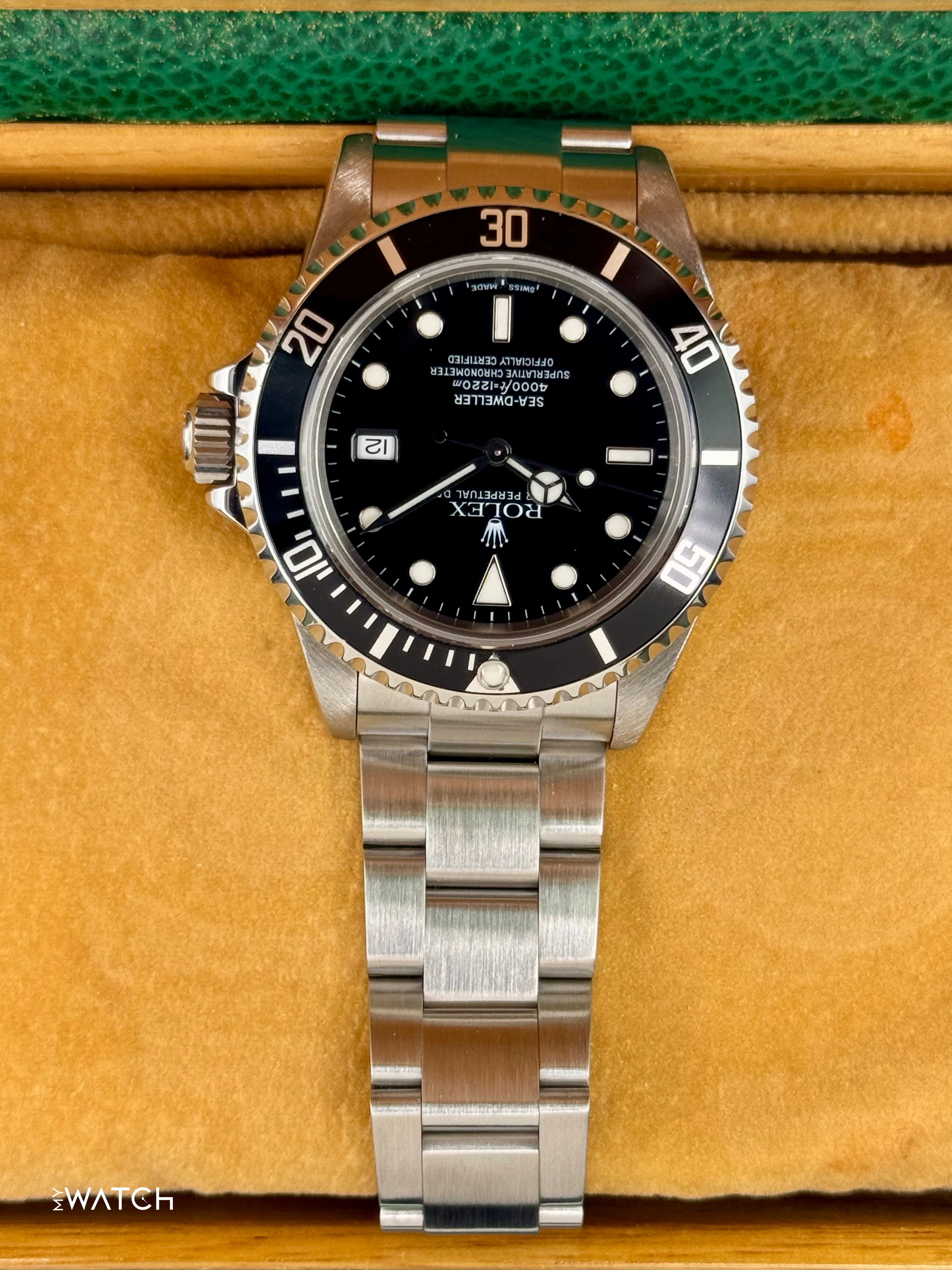 2001 Rolex Sea-Dweller 40mm 16600 Stainless Steel Black Dial "Collectors Set" - Image 4