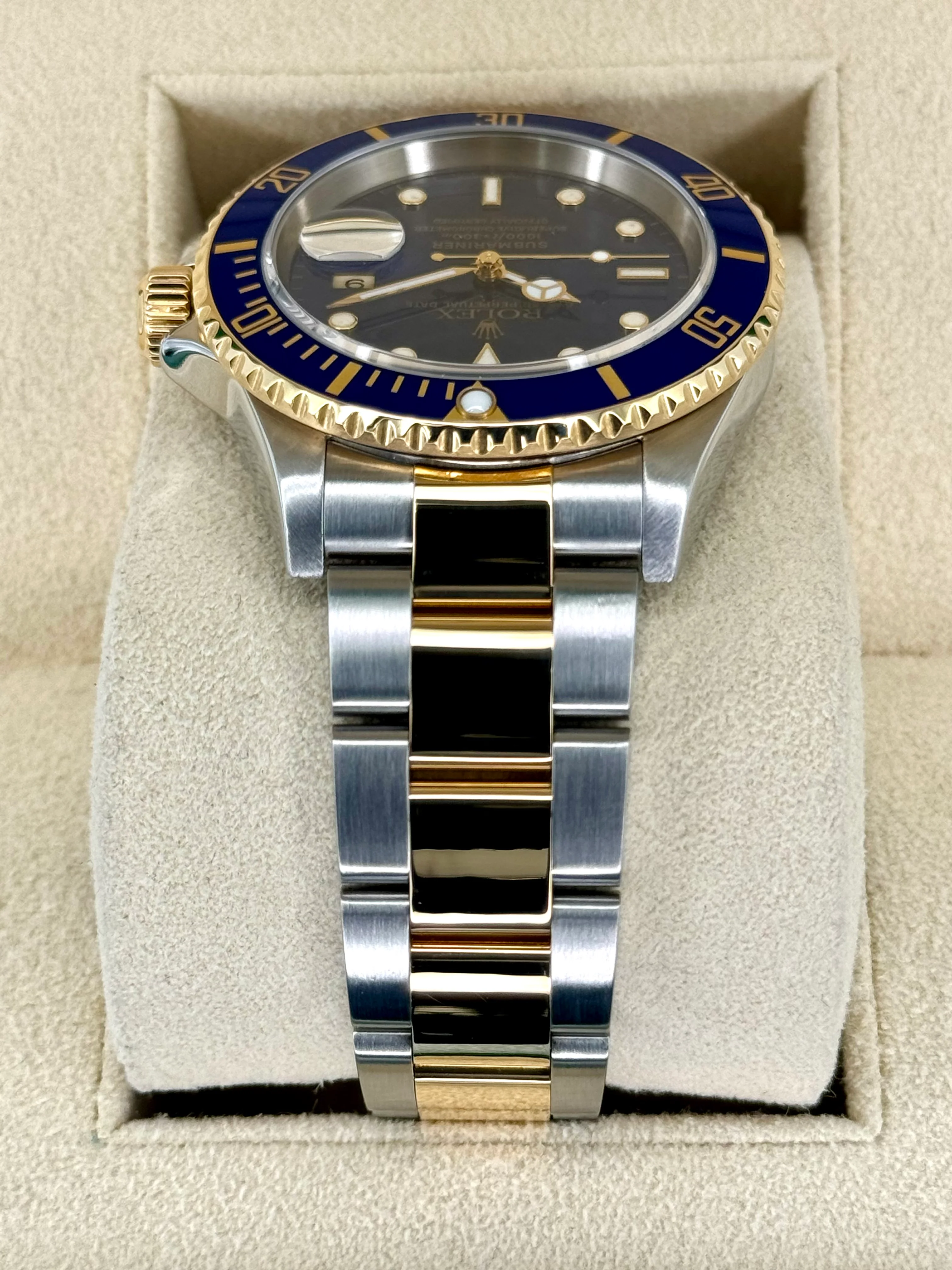 2003 Rolex Submariner "Bluesy" 40mm 16613 Two-Tone Blue Dial - Image 4