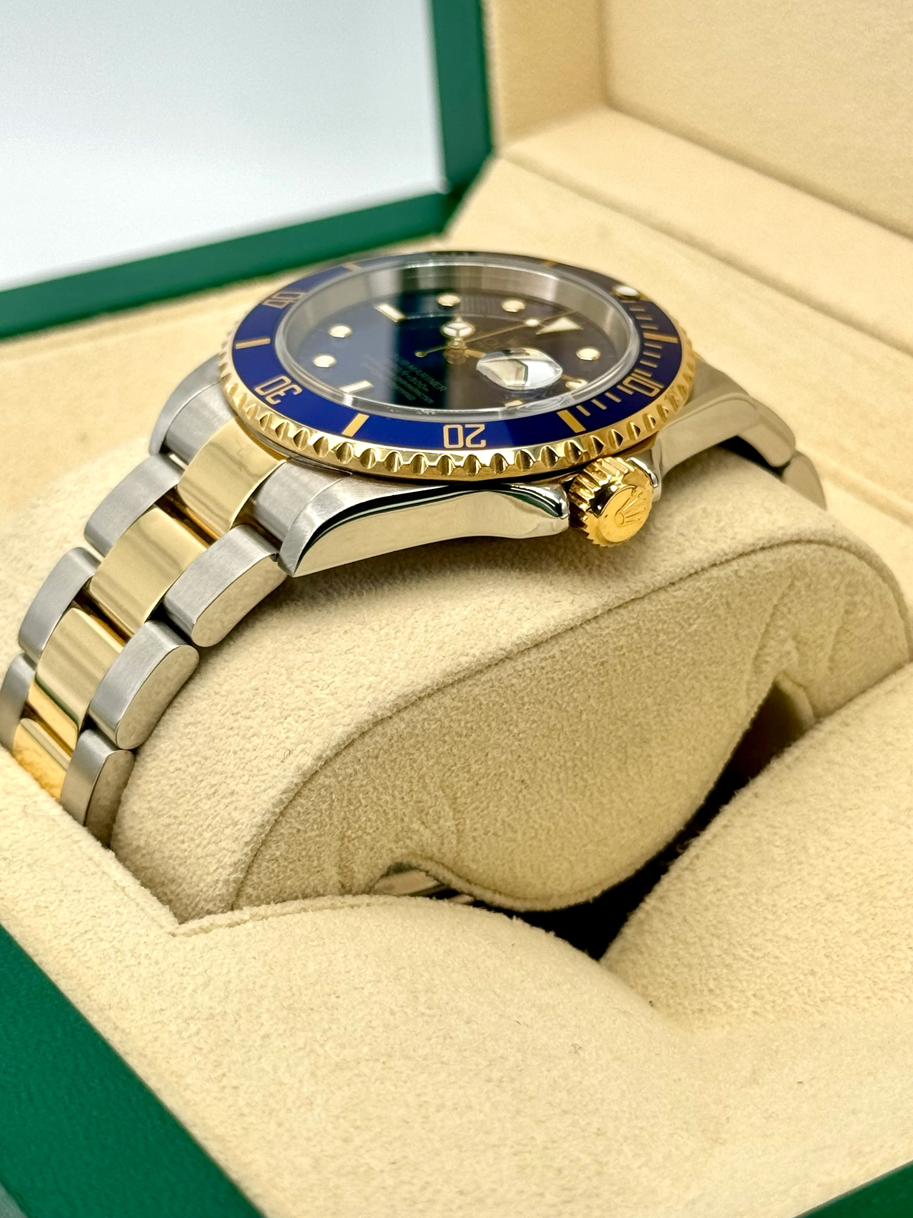 2003 Rolex Submariner "Bluesy" 40mm 16613 Two-Tone Blue Dial - Image 5