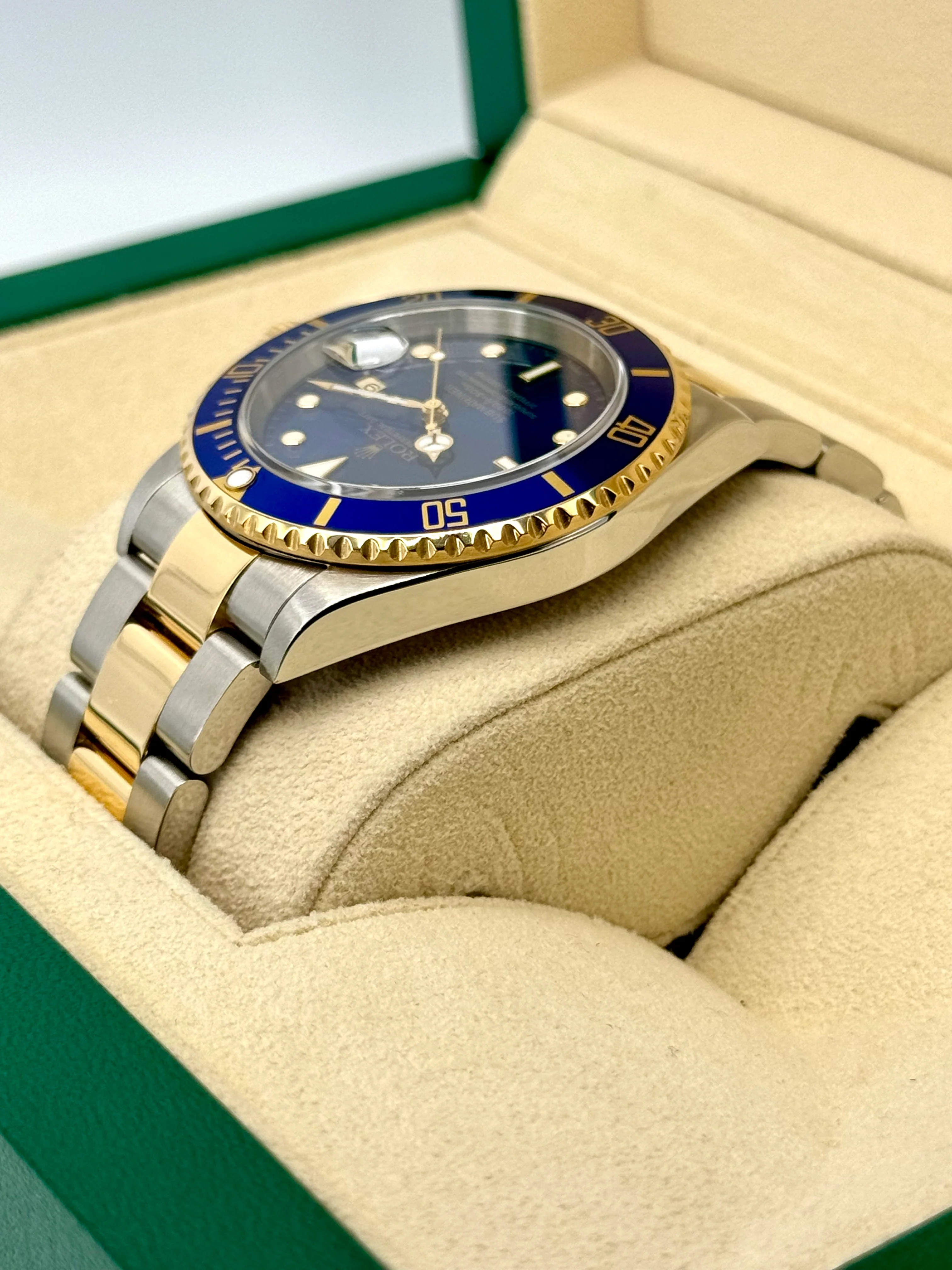 2003 Rolex Submariner "Bluesy" 40mm 16613 Two-Tone Blue Dial - Image 7