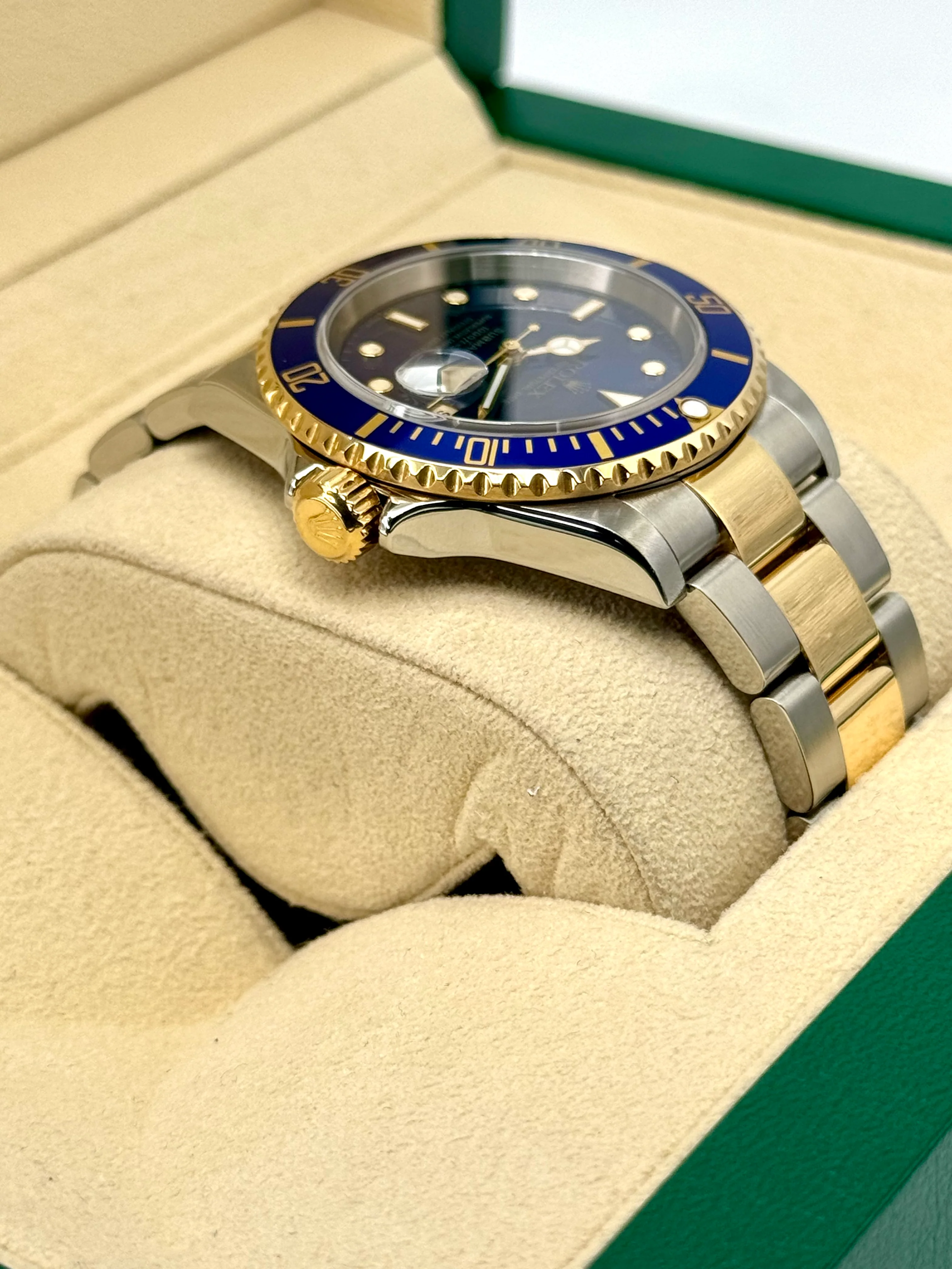 2003 Rolex Submariner "Bluesy" 40mm 16613 Two-Tone Blue Dial - Image 8