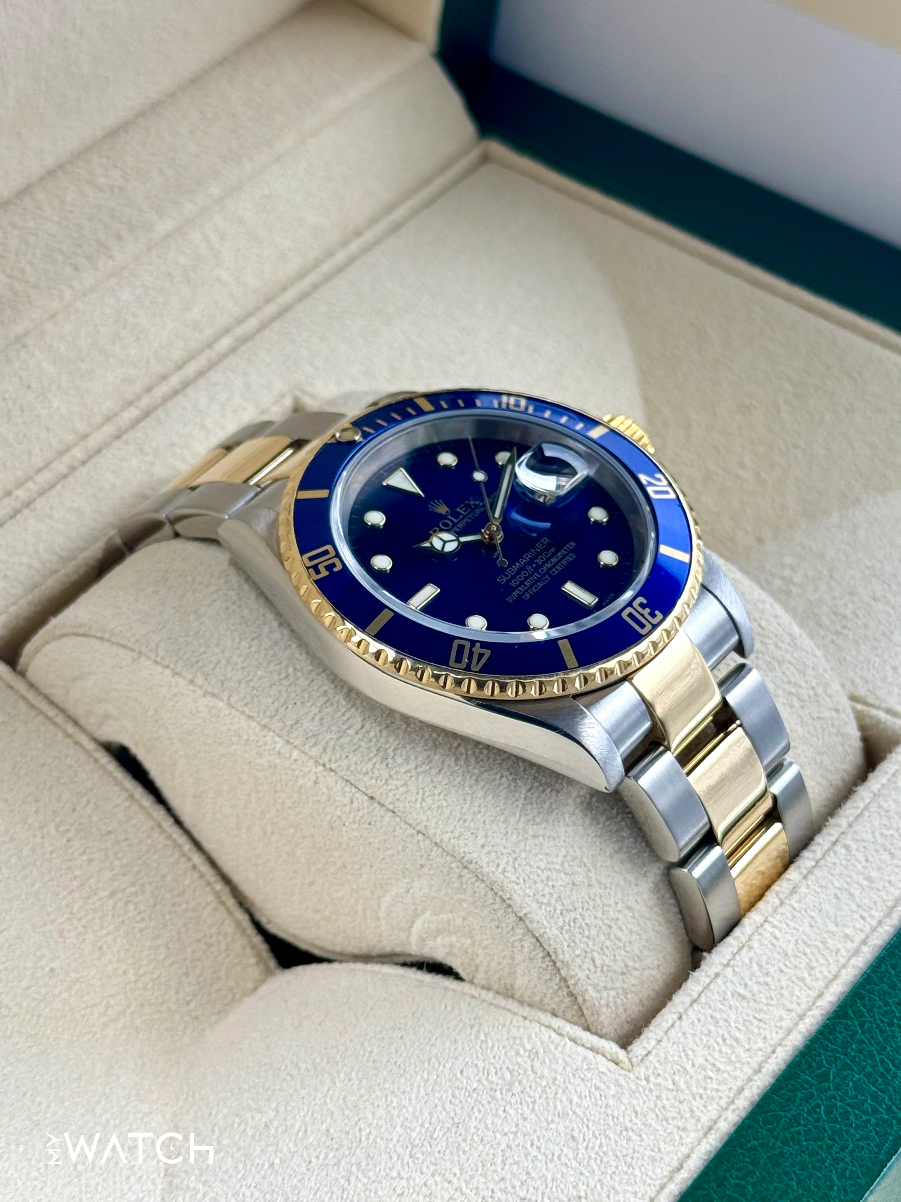 2004 Rolex Submariner "Bluesy" 40mm 16613 Two-Tone Blue Dial - Image 5
