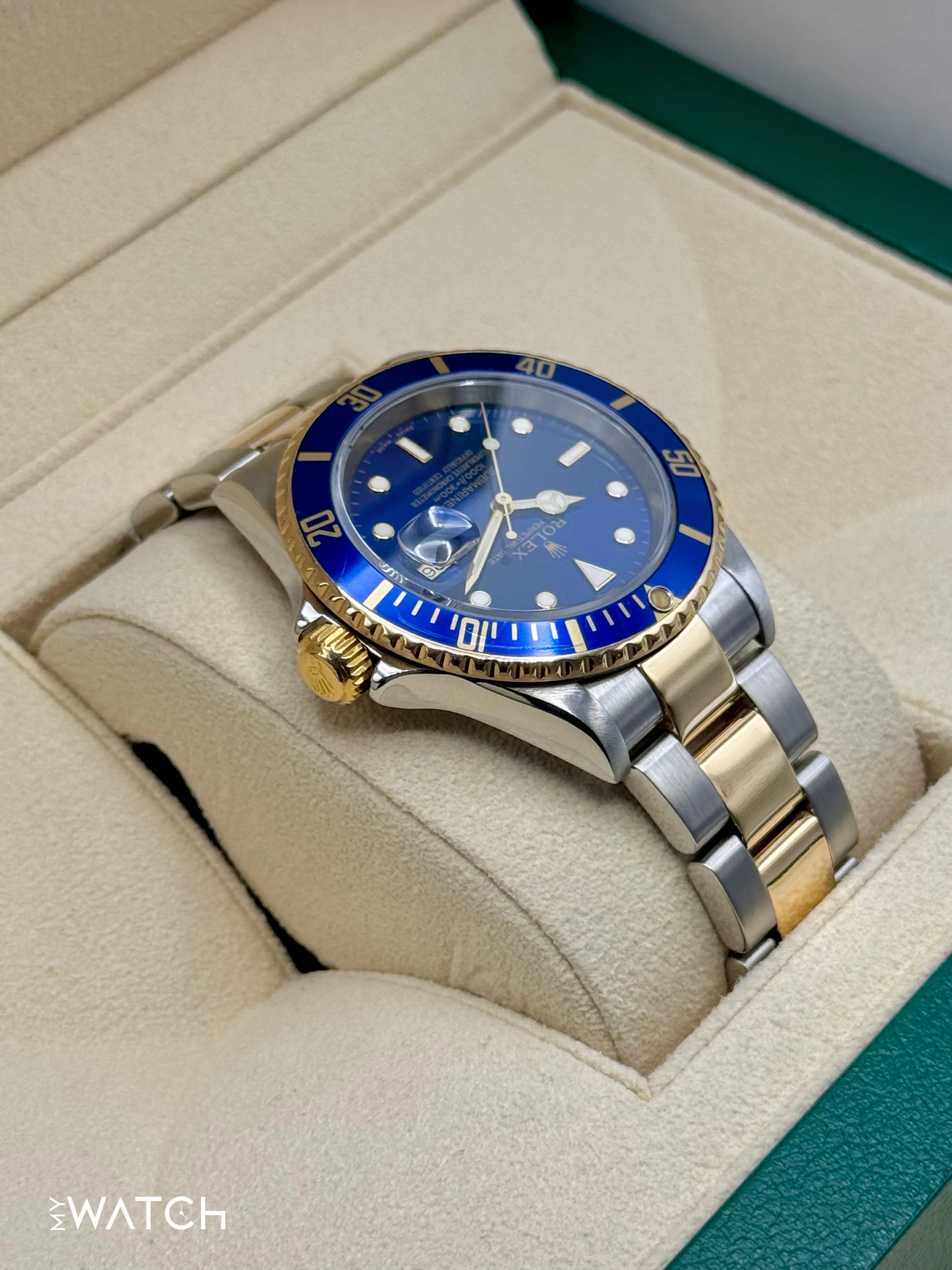 2004 Rolex Submariner "Bluesy" 40mm 16613 Two-Tone Blue Dial - Image 8
