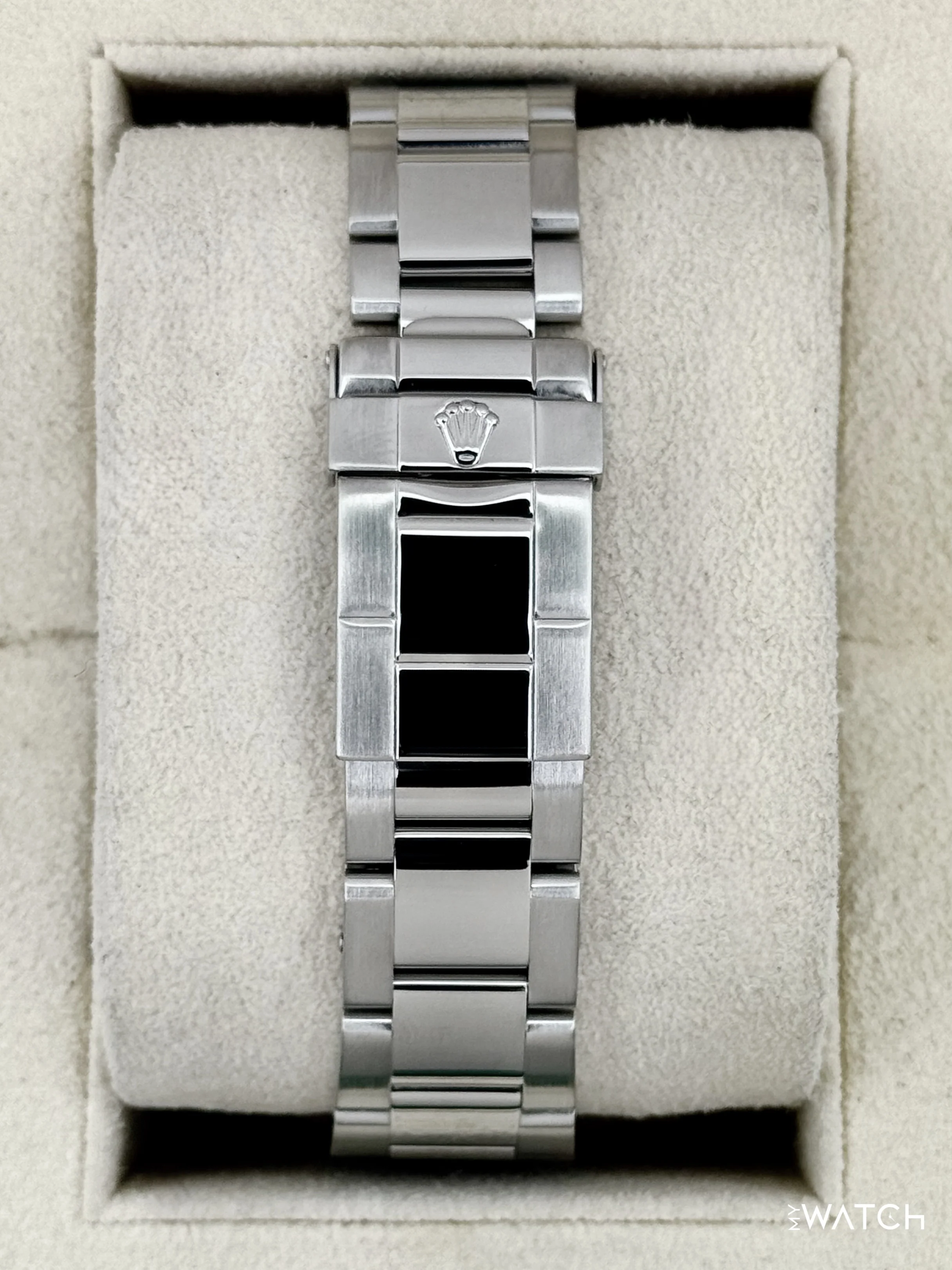 2004 Rolex Yacht-Master 40mm 16622 Stainless Steel Oyster Platinum Bezel and Dial - Image 2