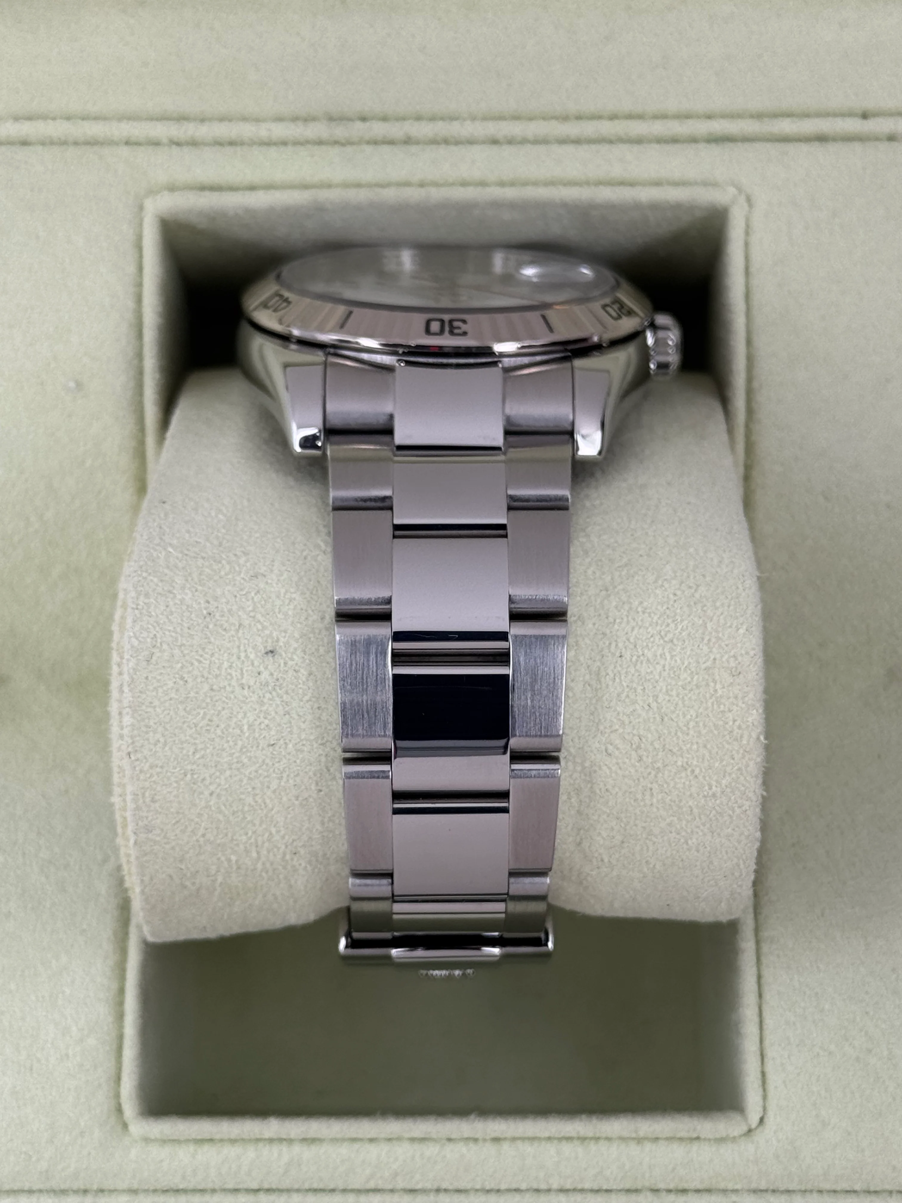 2005 Rolex Datejust Turn-O-Graph 36mm 116264 Oyster White Dial - Image 3