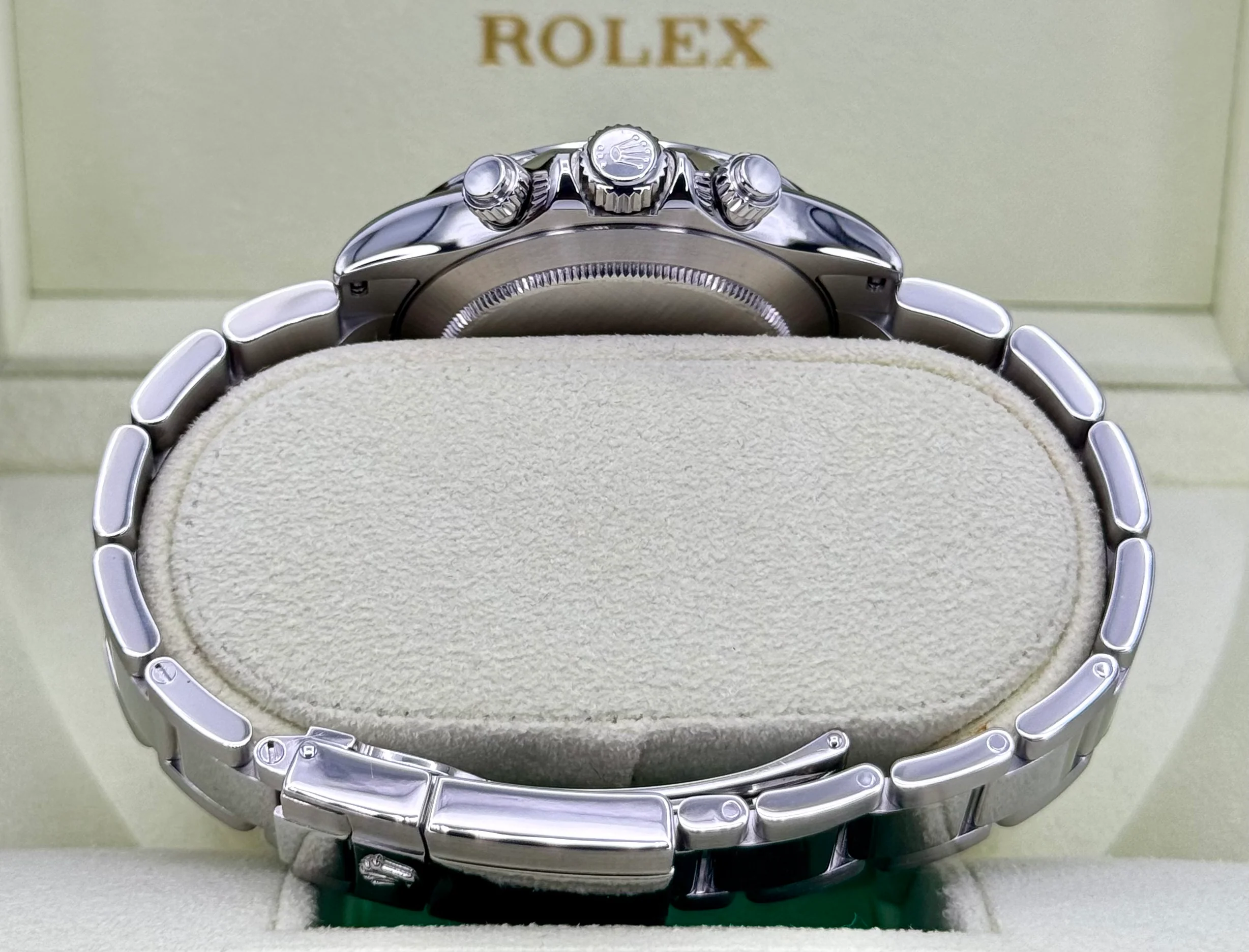 2005 Rolex Daytona 40mm 116520 Stainless Steel White Dial - Image 9