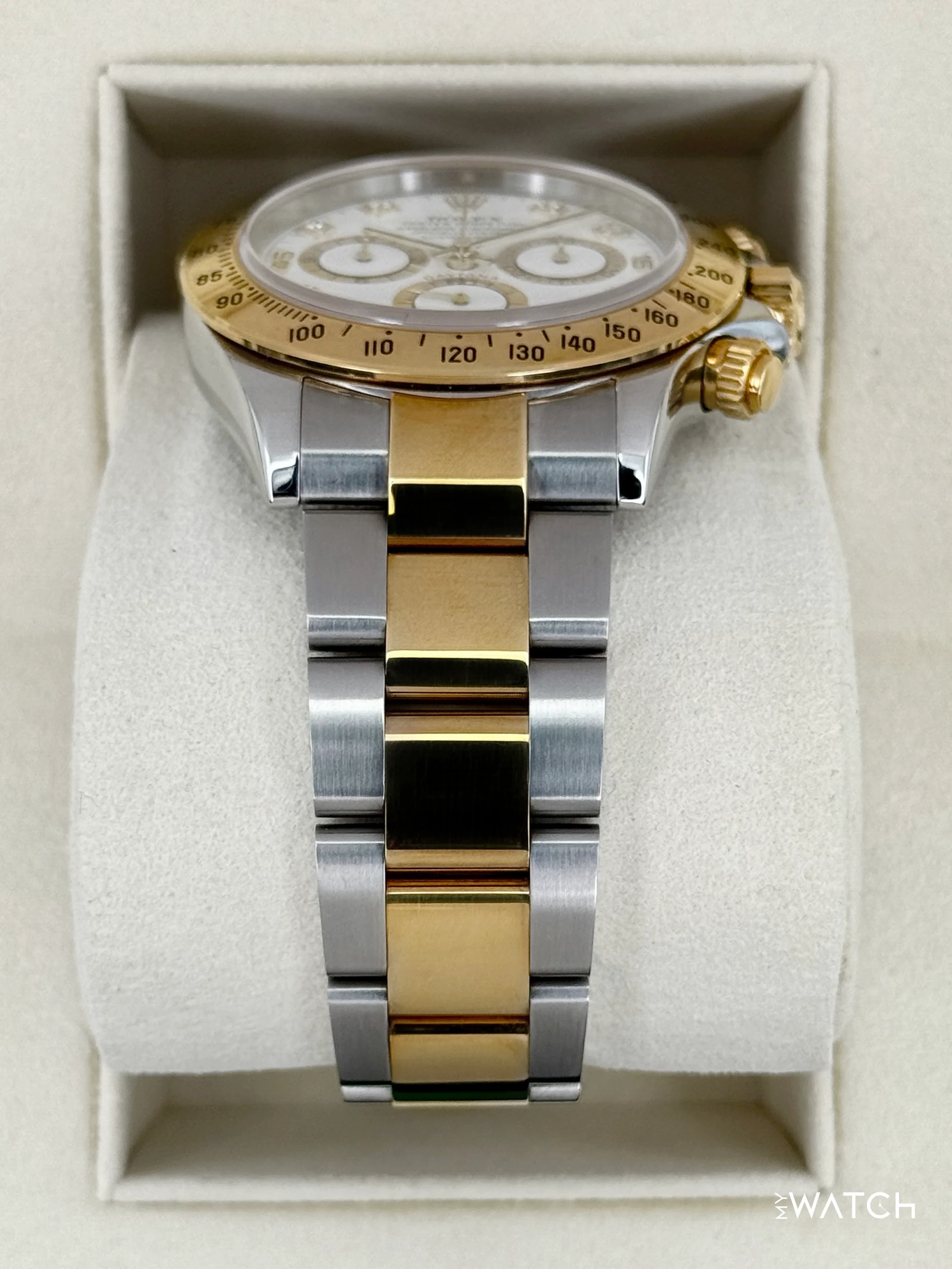2005 Rolex Daytona 40mm 116523 Two-Tone White Diamond Dial (Collectors Set) - Image 3