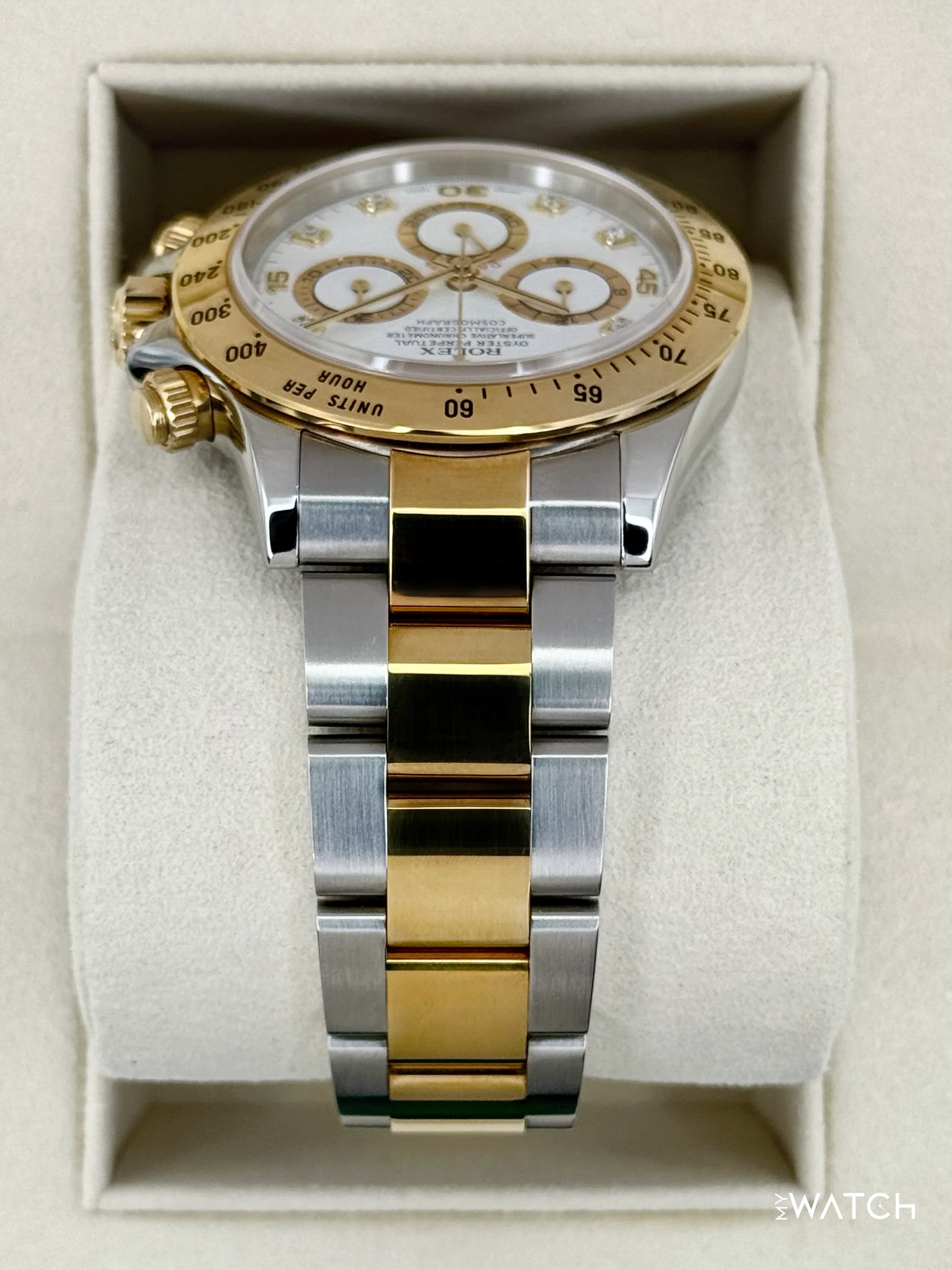 2005 Rolex Daytona 40mm 116523 Two-Tone White Diamond Dial (Collectors Set) - Image 4