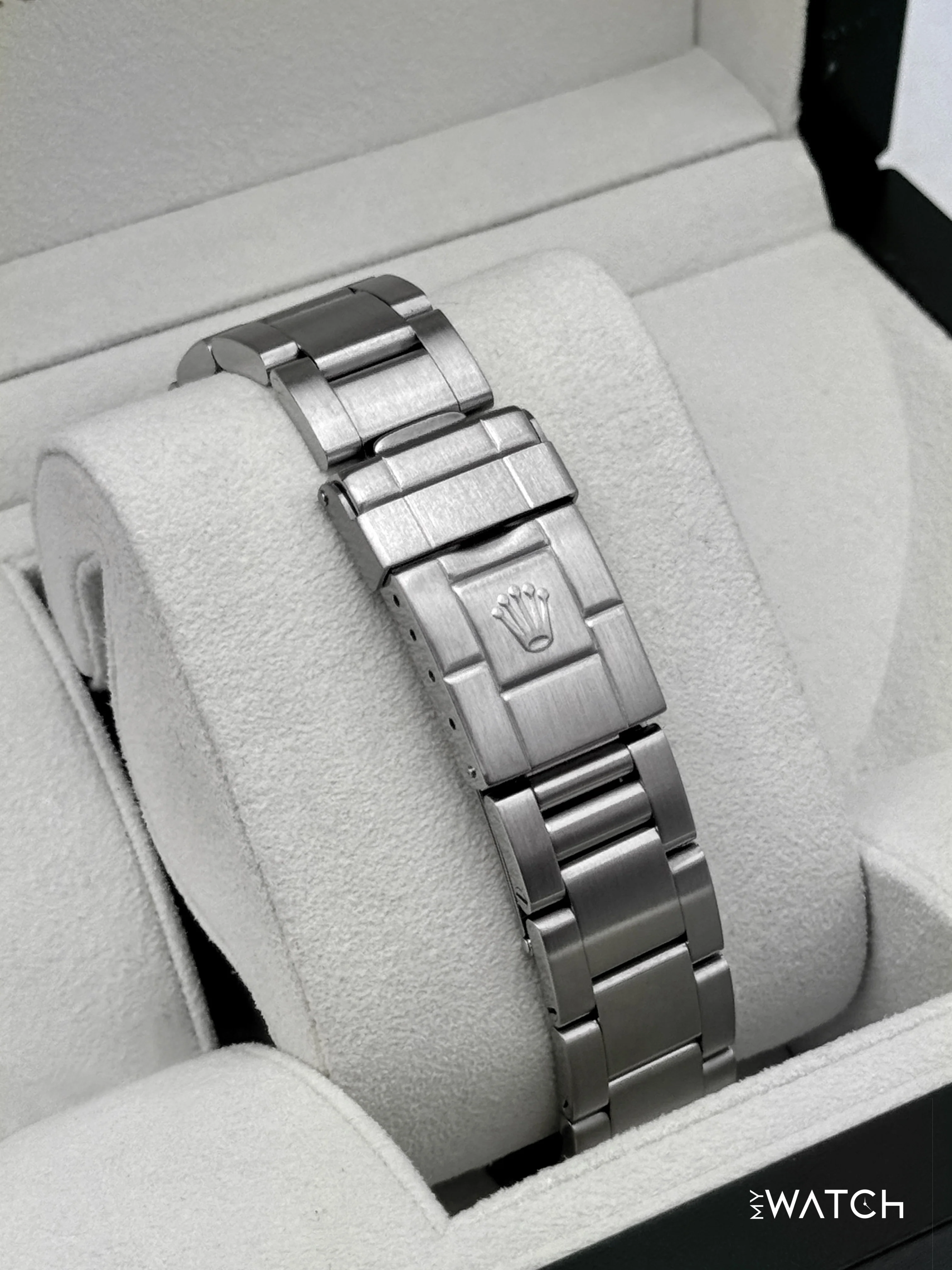 2005 Rolex Explorer 36mm 114270 Stainless Steel Black Dial - Image 2