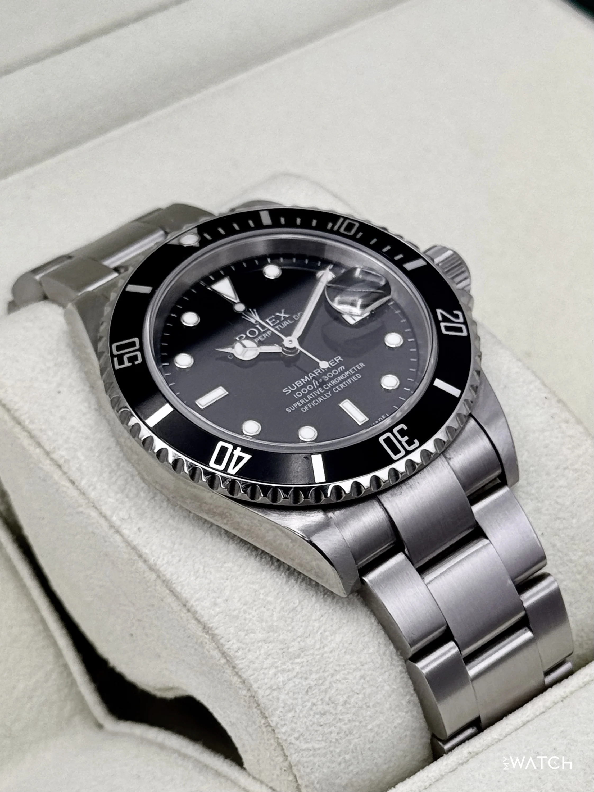 2005 Rolex Submariner 40mm 16610 Stainless Steel Black Dial (Collectors Set) - Image 6