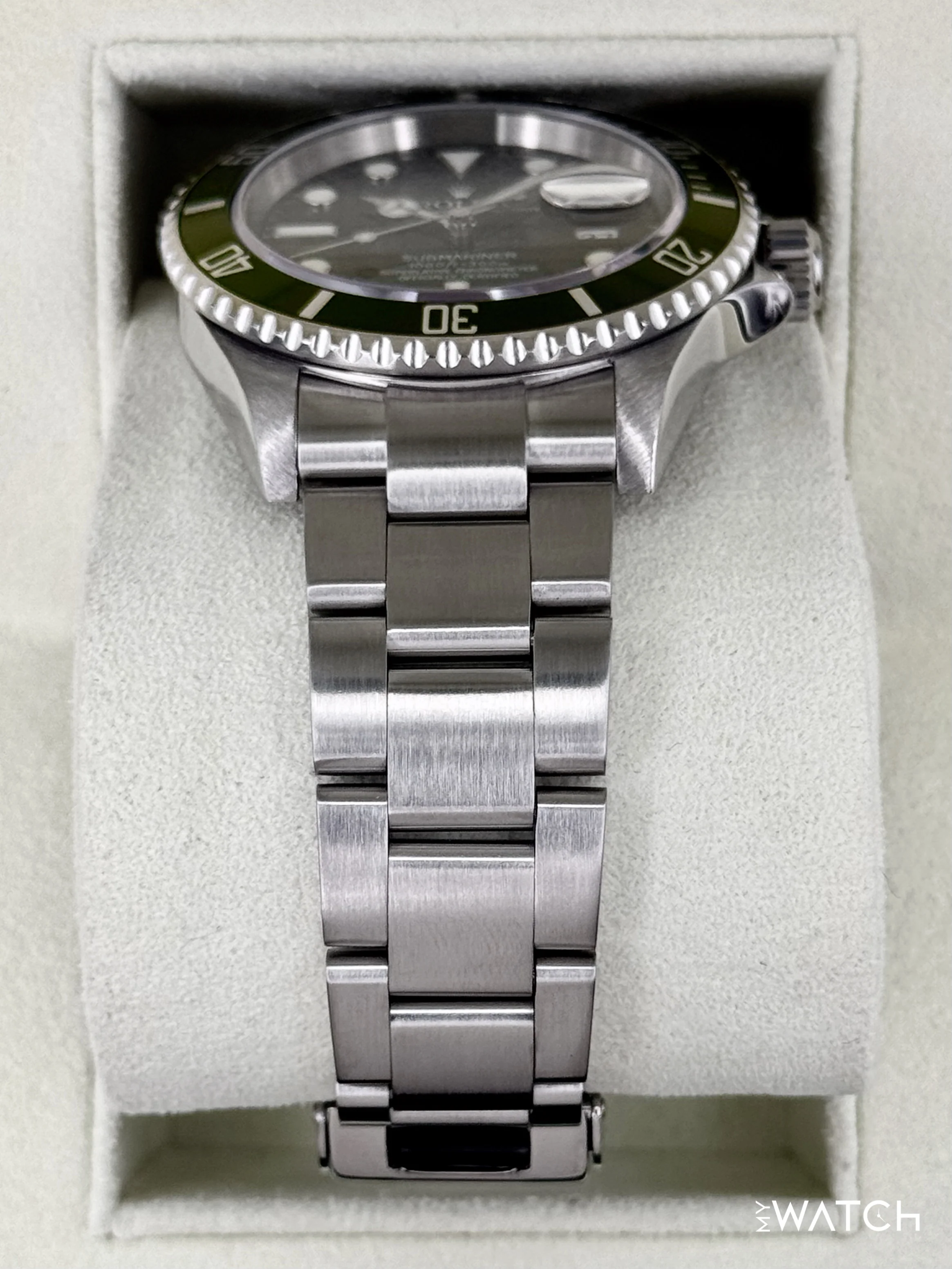 2005 Rolex Submariner "Kermit" 40mm 16610 Stainless Steel Black Dial (Collectors Set) - Image 3