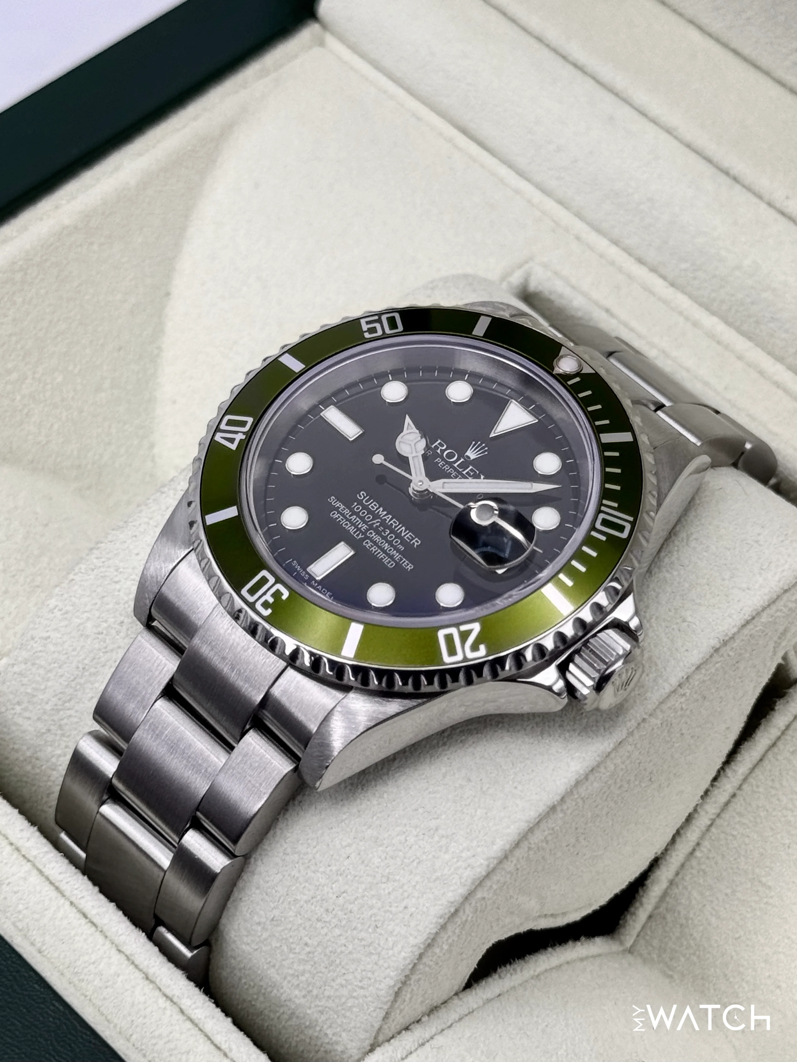 2005 Rolex Submariner "Kermit" 40mm 16610 Stainless Steel Black Dial (Collectors Set) - Image 5