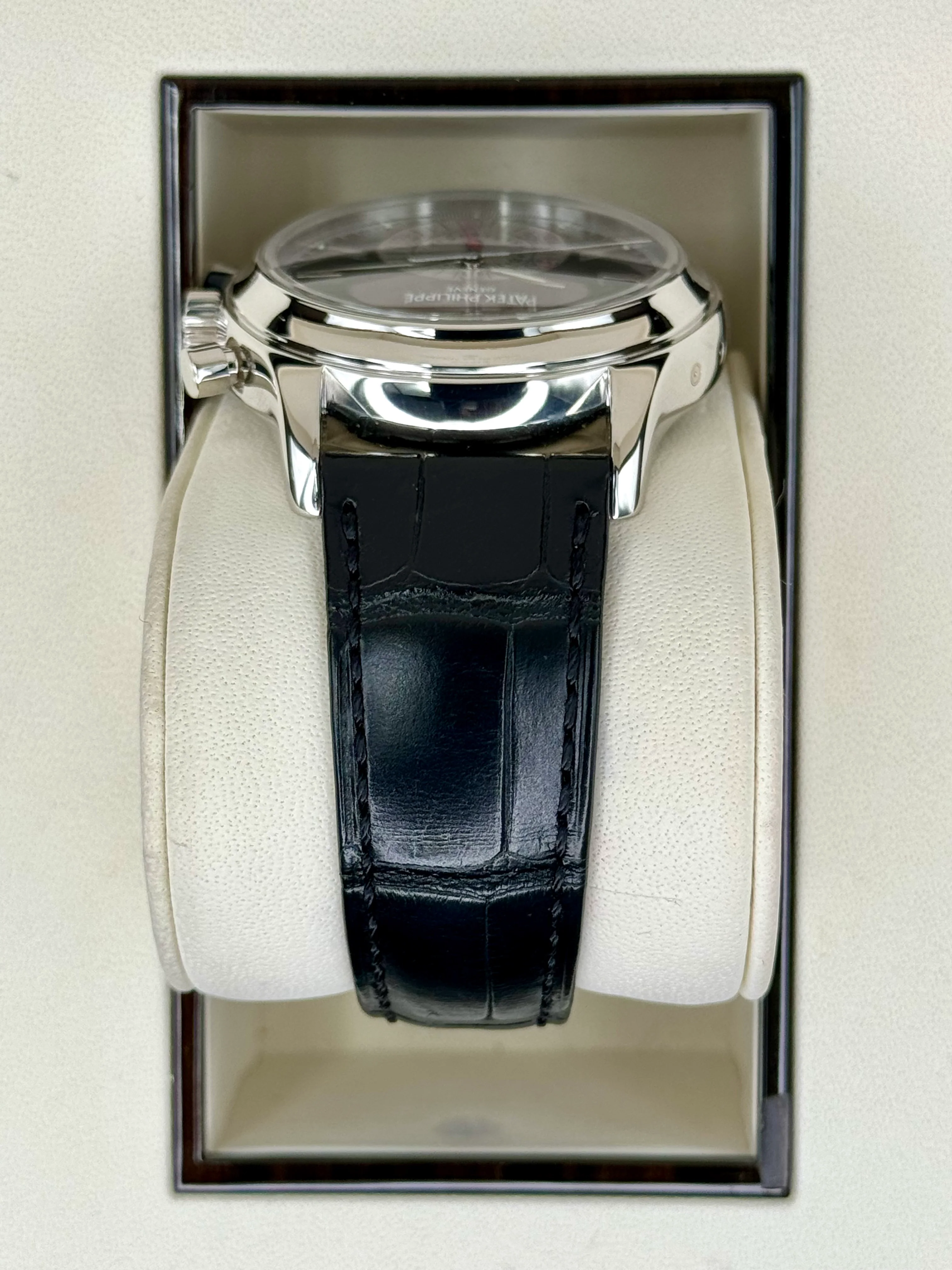 2006 Patek Phillippe Annual Calendar Chrono 40.5mm 5960P Black Dial - Image 4
